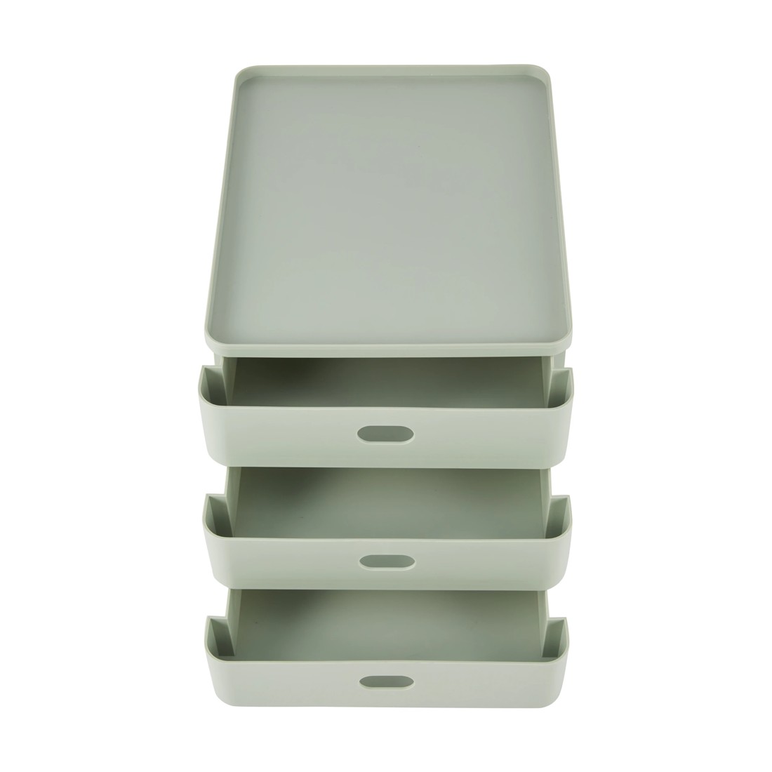 3 Desk Top Drawers - Sage, 3 of 5