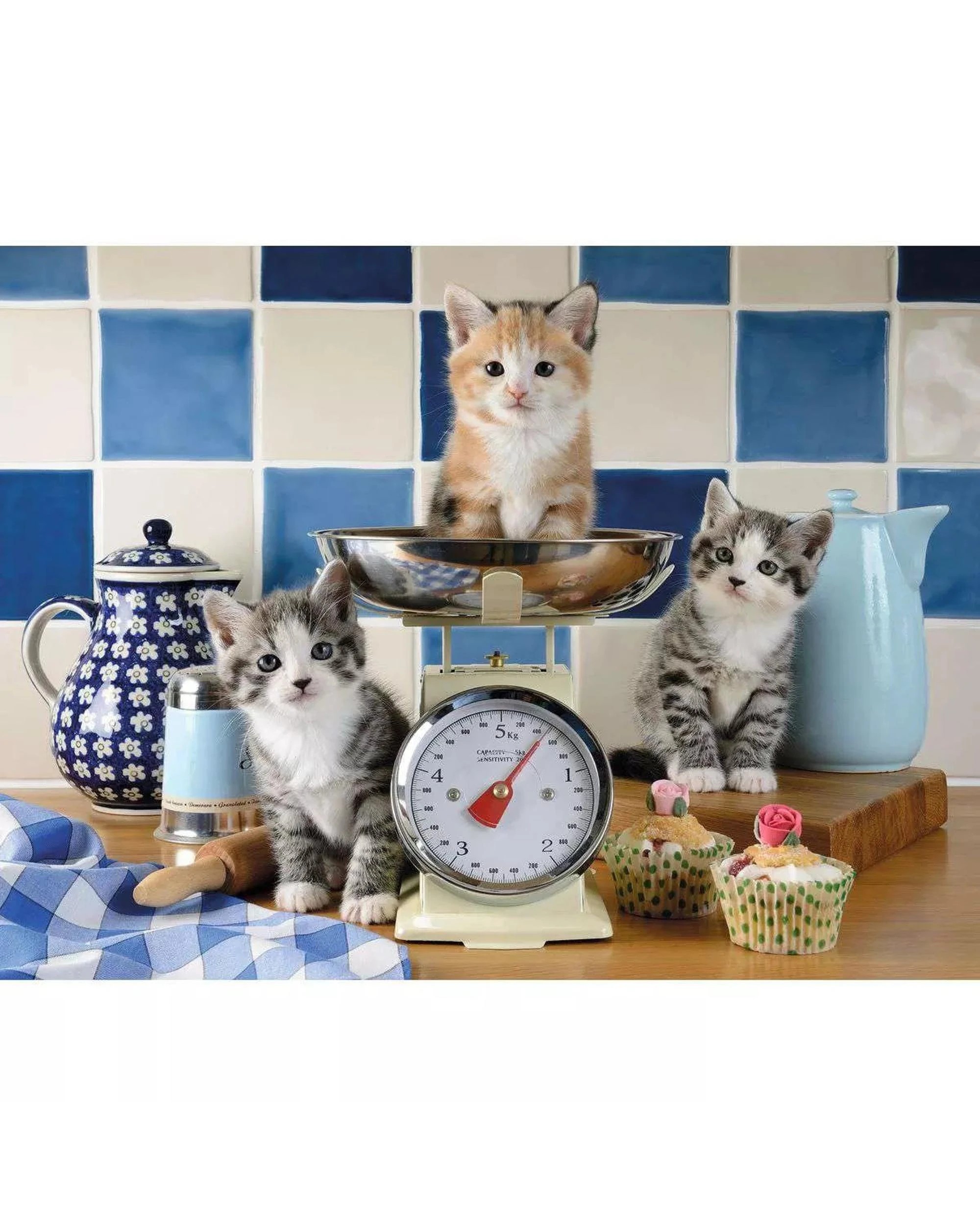 2 Ravensburger Kittens in the Kitchen 1500 Piece Jigsaw Puzzle, 2 of 3