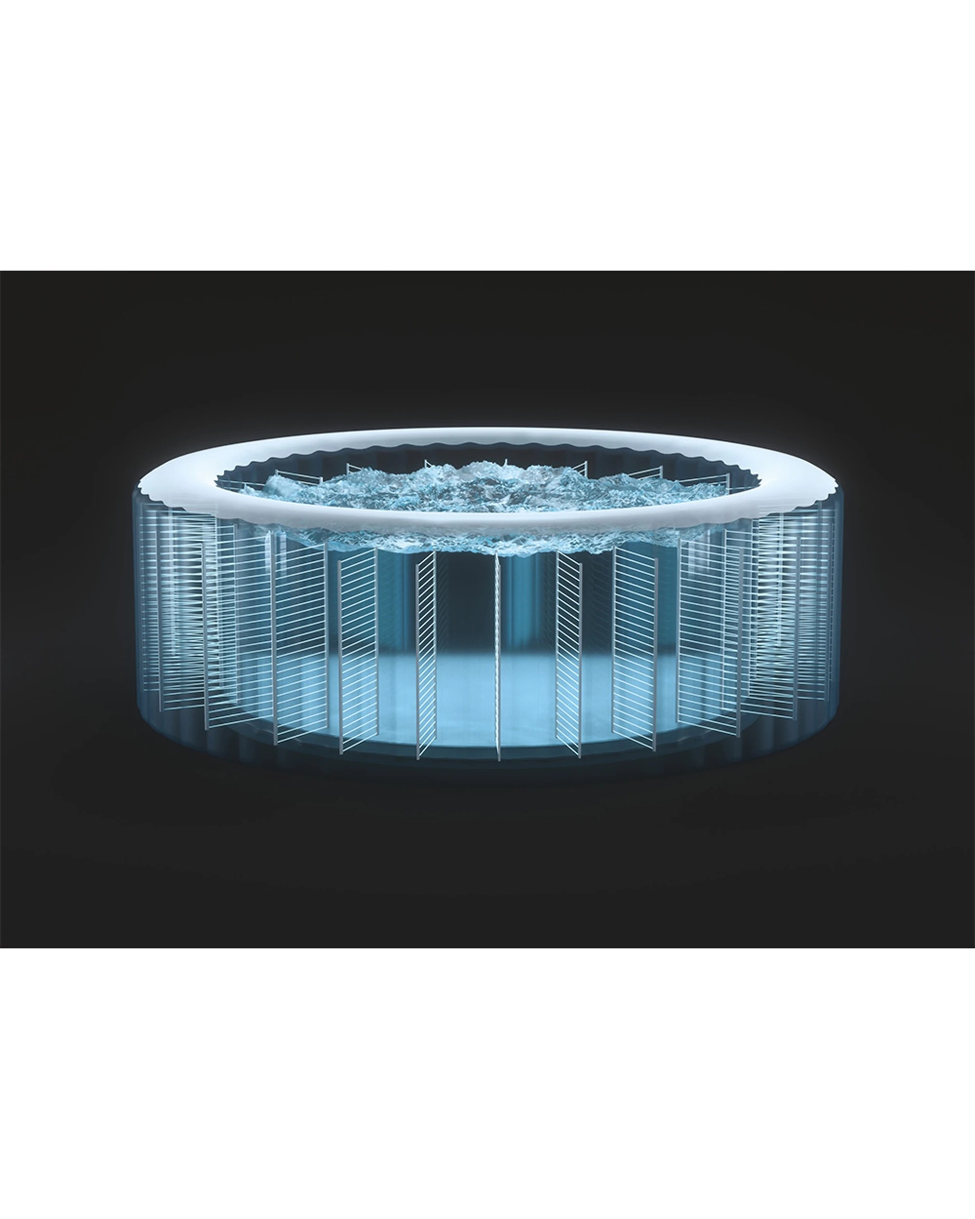 8 Intex PureSpa Bubble Massage Inflatable Hot Tub - 6-Person - Brown, 8 of 9