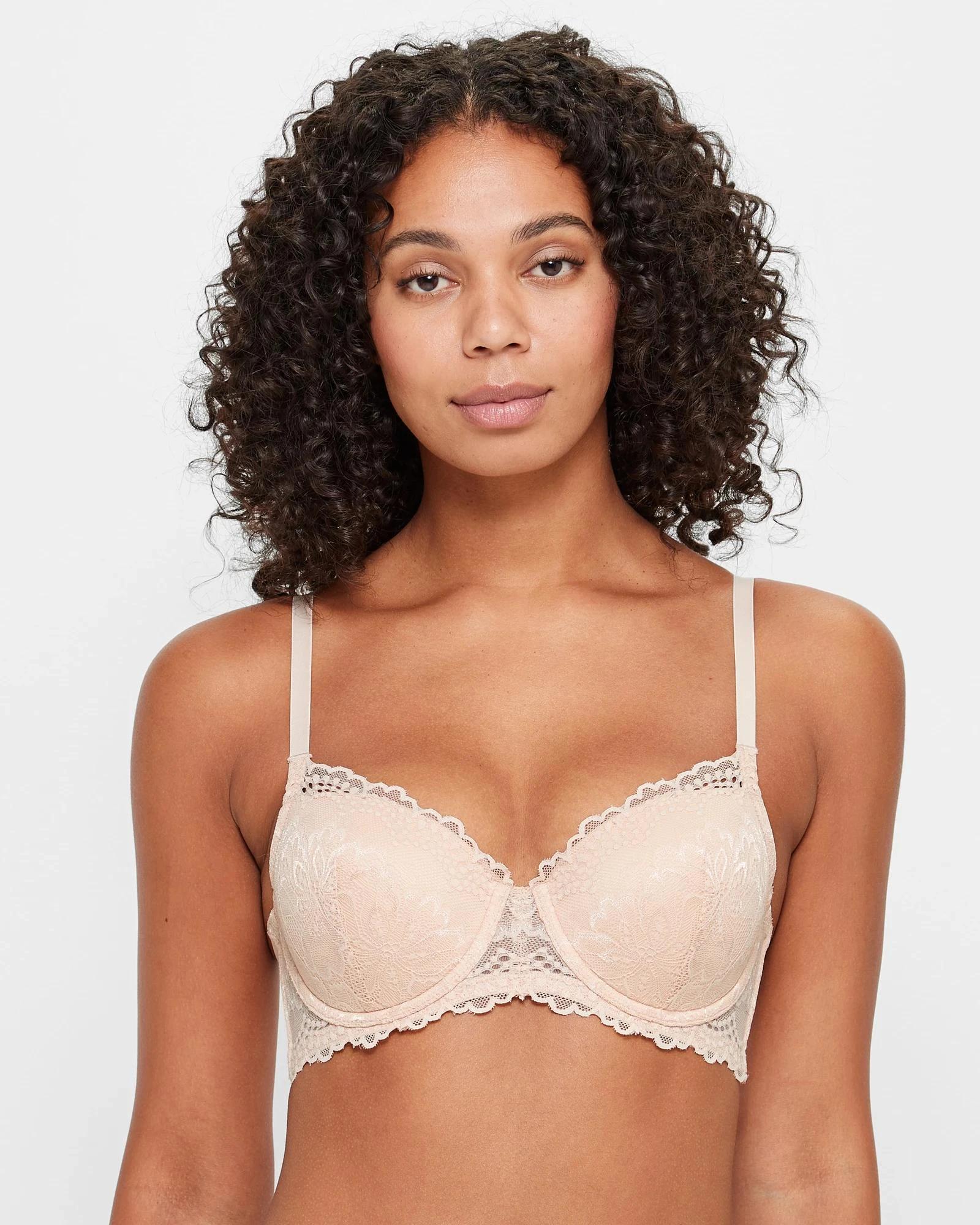 1 Target Lace Balconette Bra NATURAL, 1 of 3