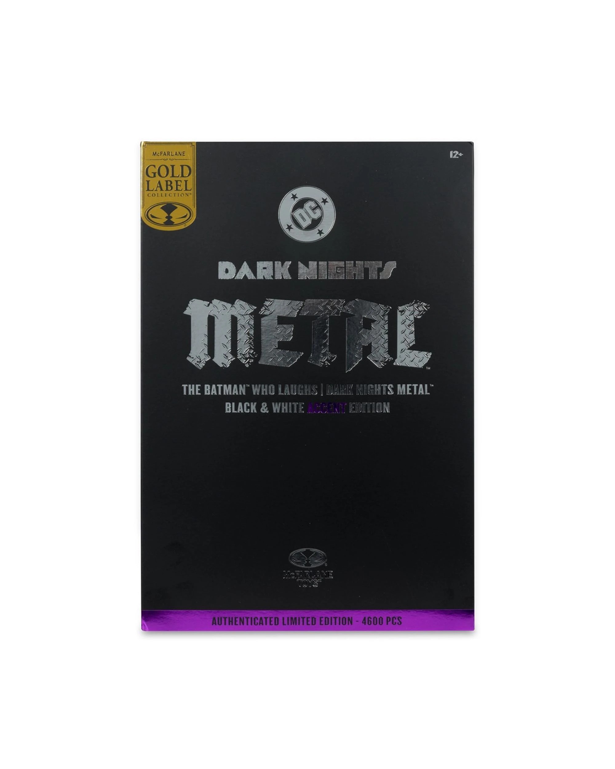 8 DC Multiverse Gold Label Dark Nights Metal The Batman Who Laughs Black and White Accent Edition 7 inch Action Figure, 8 of 10