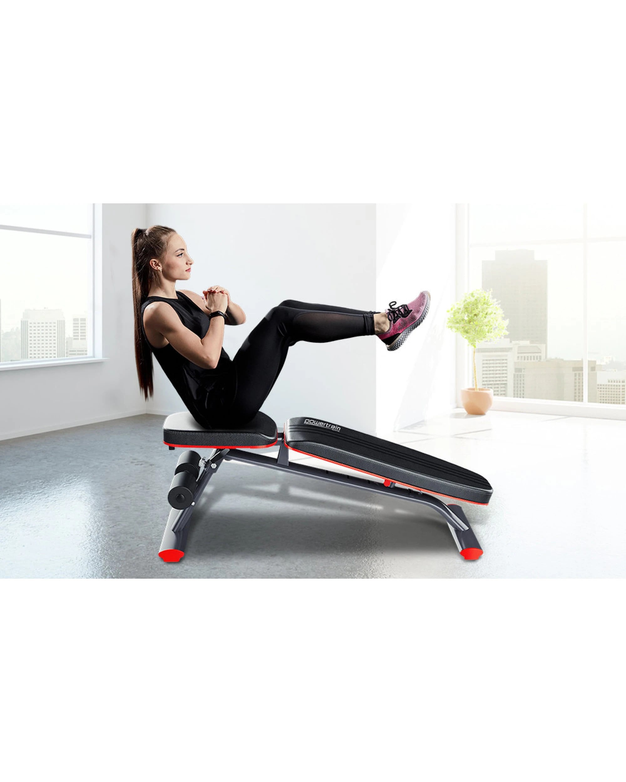 3 Powertrain Home Gym Bench Adjustable Flat Incline Decline FID 250KG Load, 3 of 7