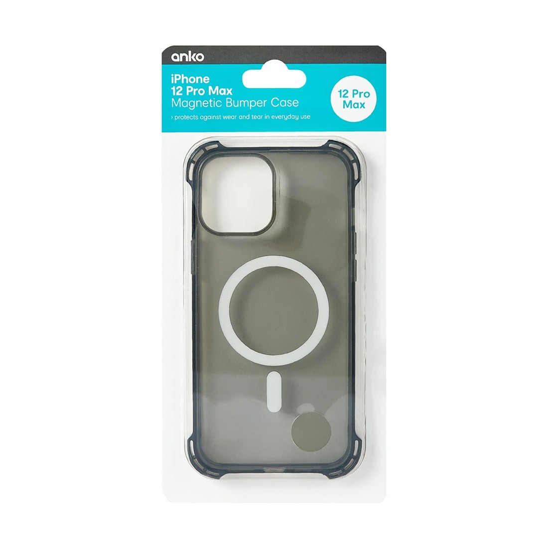 5 iPhone 12 Pro Max Magnetic Bumper Case - Black, 5 of 5