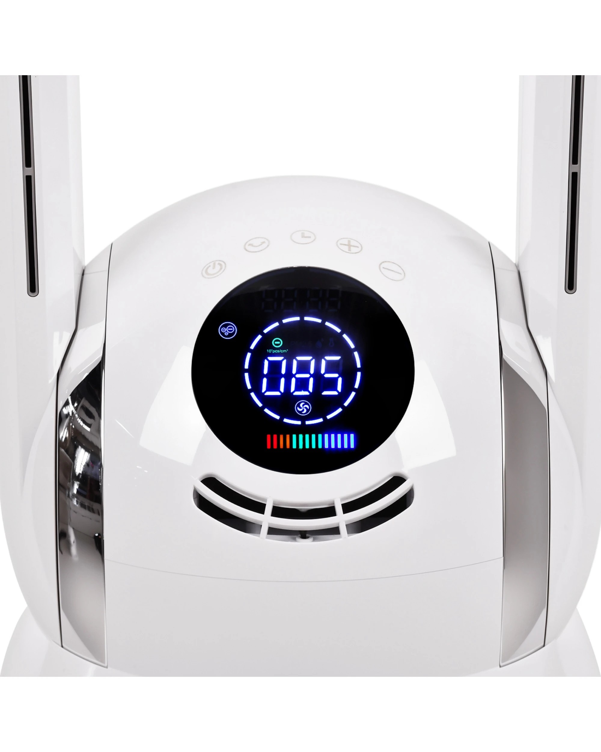 6 Advwin Bladeless Cooler Heater Fan with PM2.5 Monitor HEPA Air Purifier - Green, 6 of 6