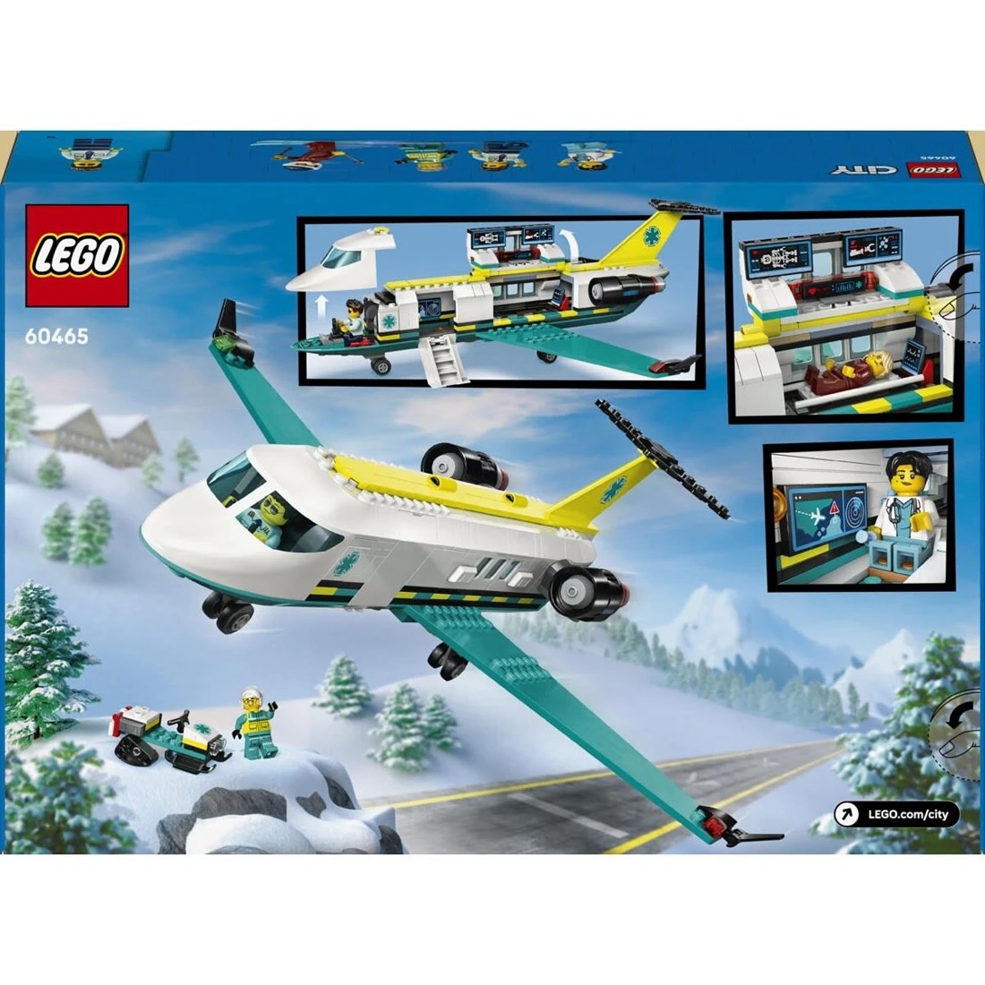 10 LEGO City Emergency Air Ambulance Plane 60465, 10 of 10