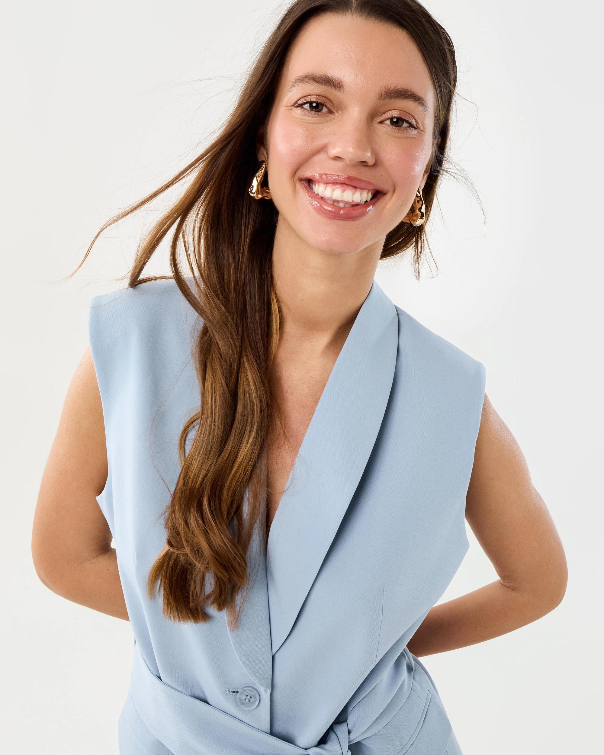 5 Sleeveless Tailored Jacket Blizzard, 5 of 8