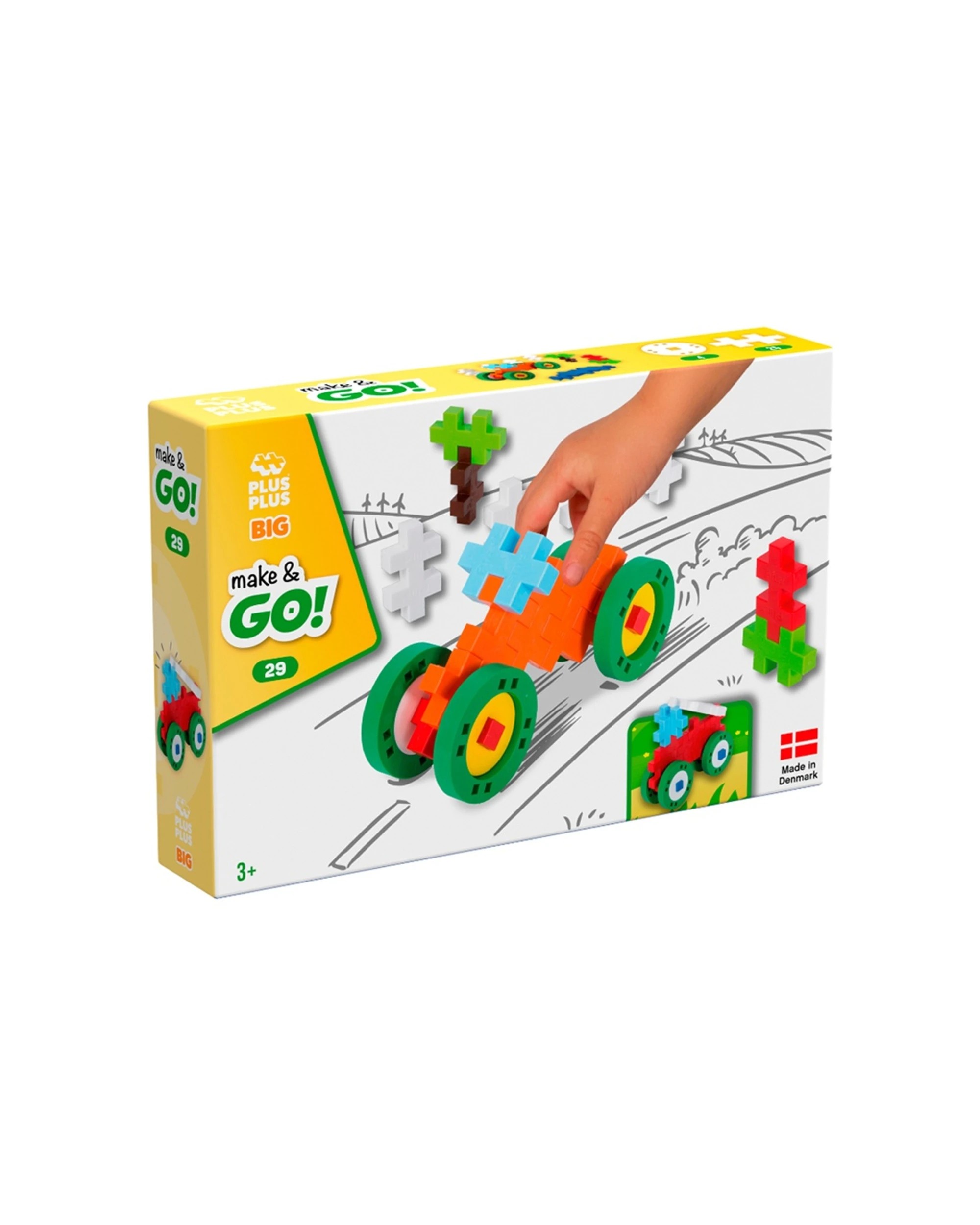 1 Plus-Plus BIG Make Go 29 Build Create Puzzle Play Kids Learning Fun Toy, 1 of 3