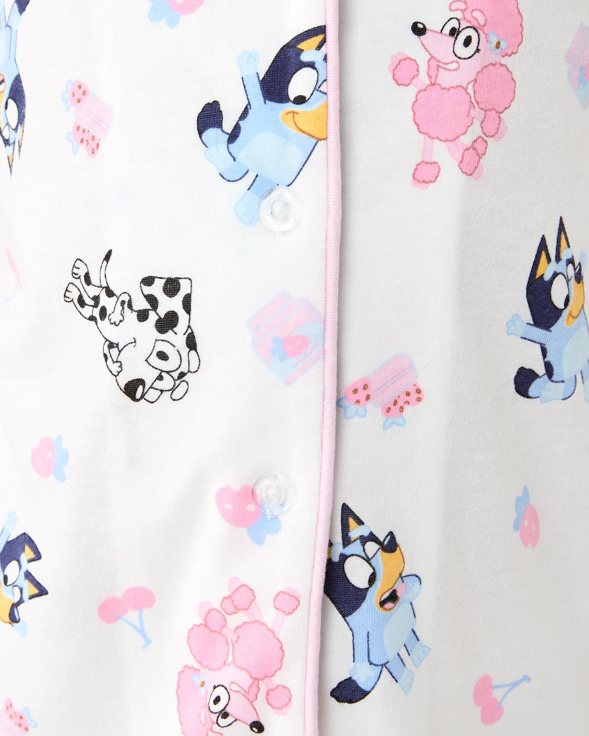 6 Bluey License Button Down Pyjama Set Lg Bluey, 6 of 8