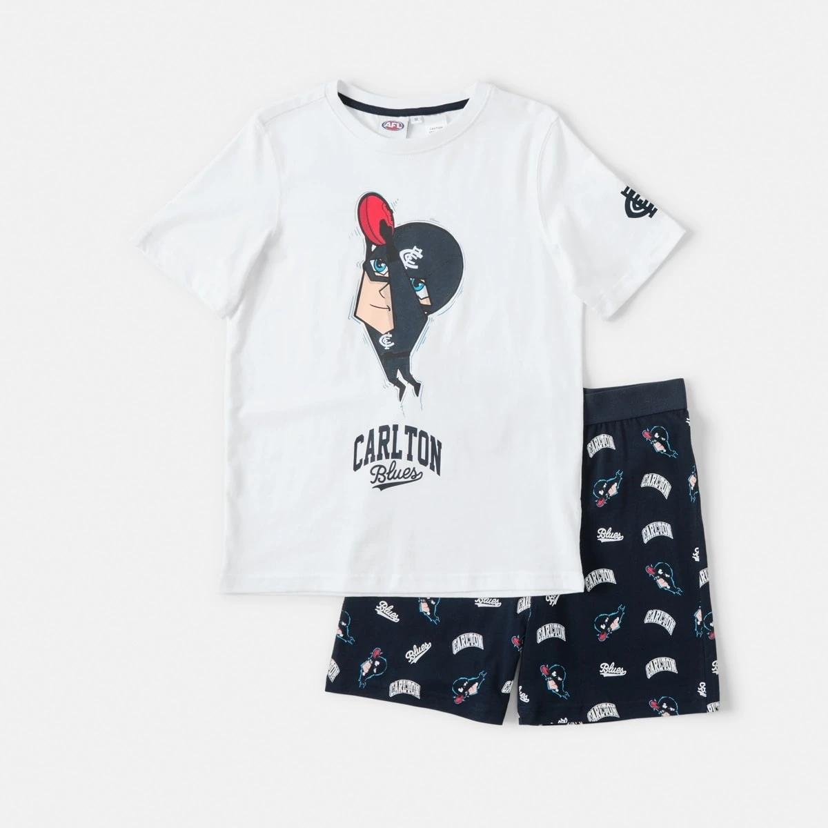 7 Active Kids AFL Pyjama Set Carlton, 7 of 10