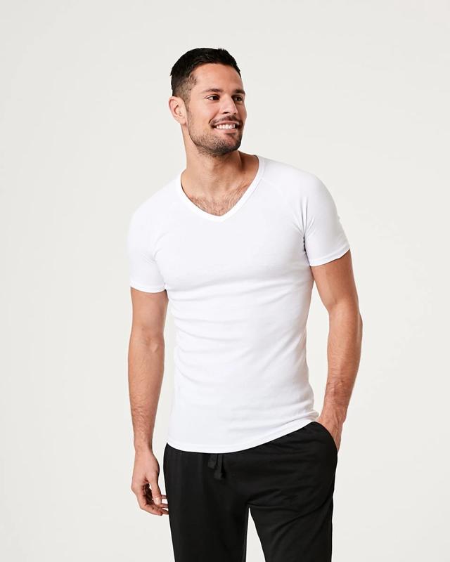 2 Pack Raglan Sleeve V-Neck