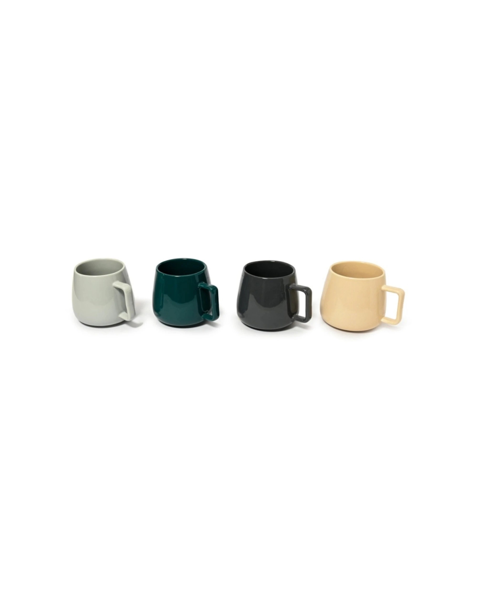 1 Classica 4pc Durable Stoneware Drinking Mug Set 400m - Multi, 1 of 1