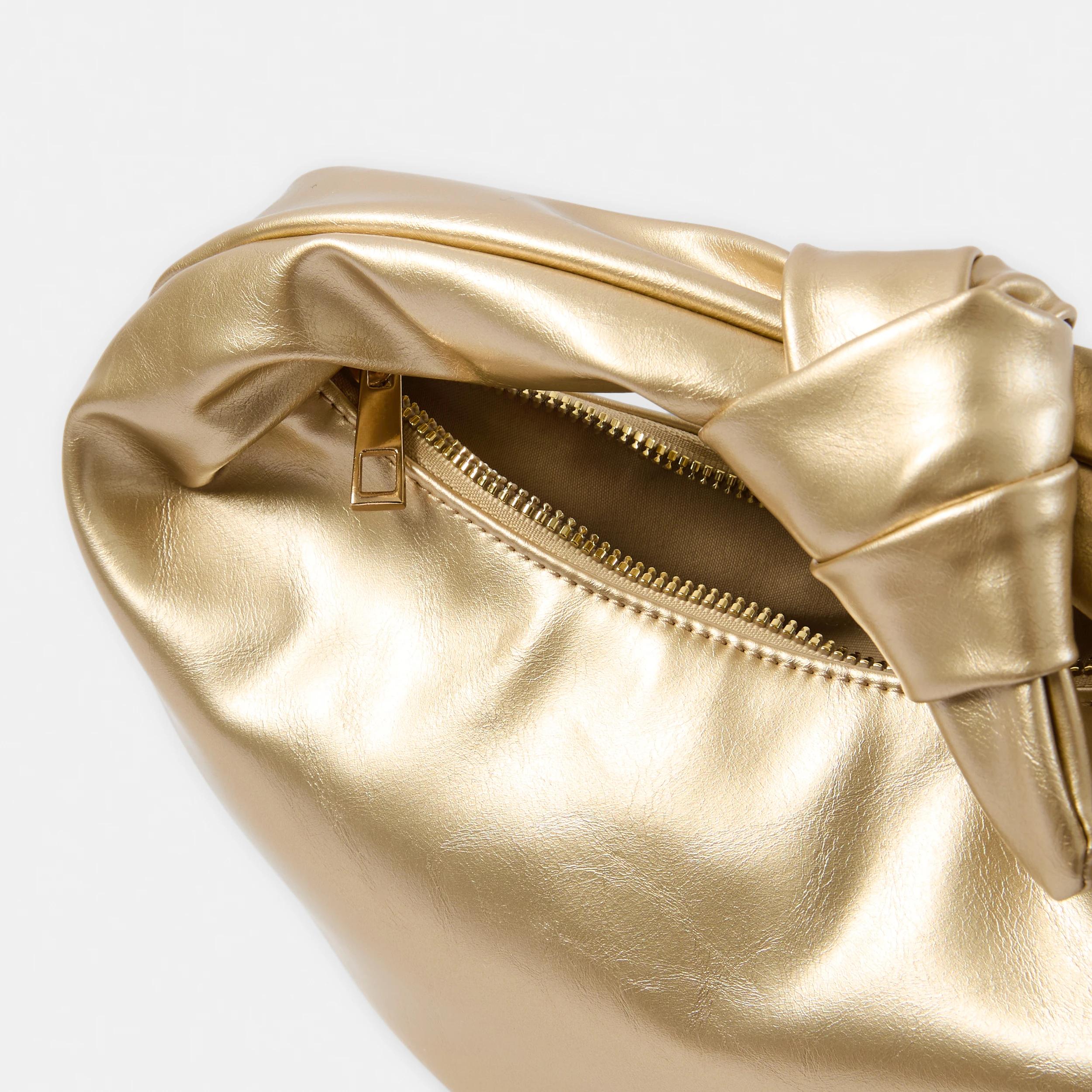 5 Mini Knot Clutch Gold, 5 of 7