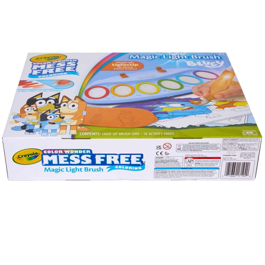 5 Bluey Crayola Magic Light Brush, 5 of 7