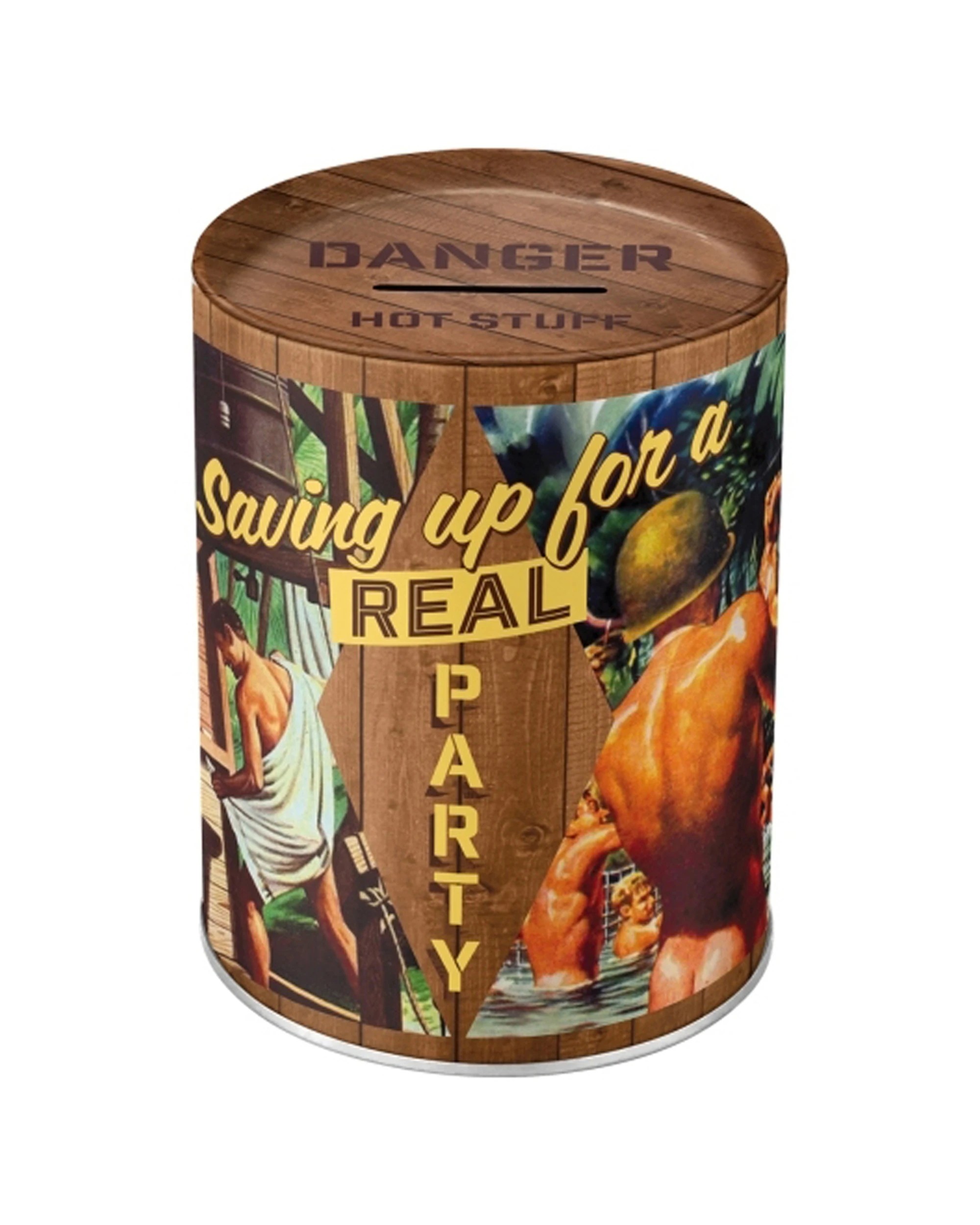 3 Nostalgic-Art Storage Money Box - Party Boys - Multi, 3 of 3