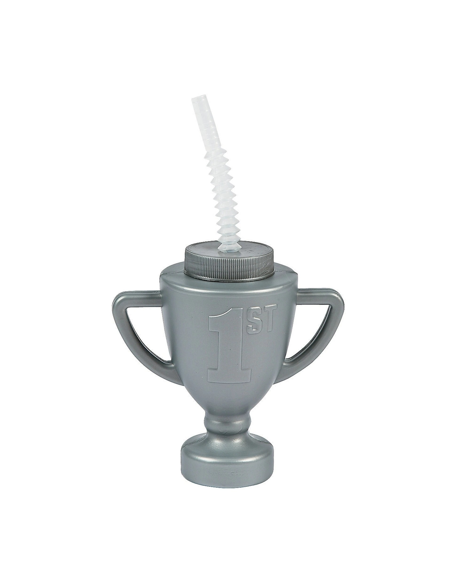 1 Partyrama Racing Trophy Novelty Cup with Straw, 1 of 2