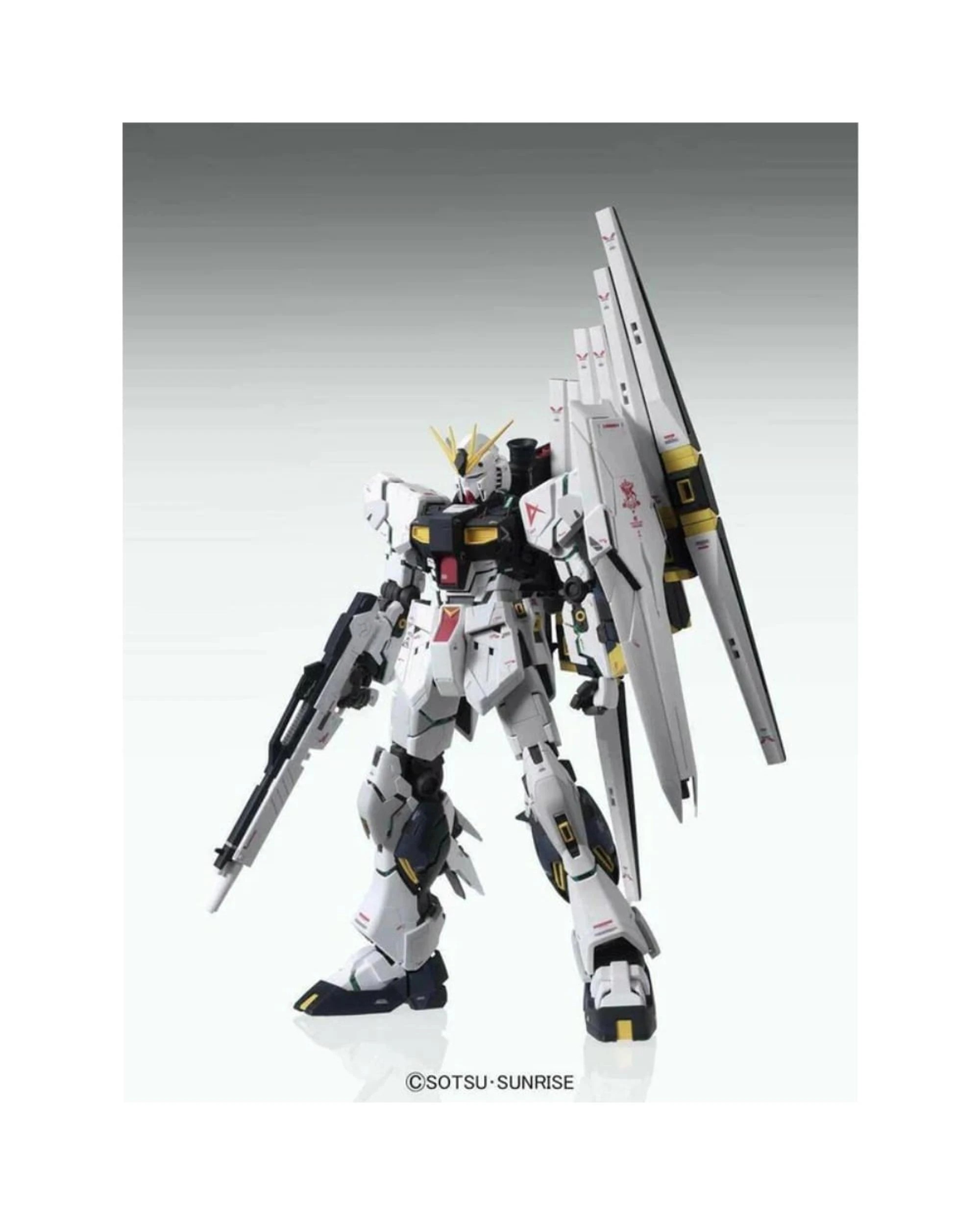 3 Bandai Master Grade Gundam NU Gundam Ver. Ka 1/100 Scale Model Kit, 3 of 4