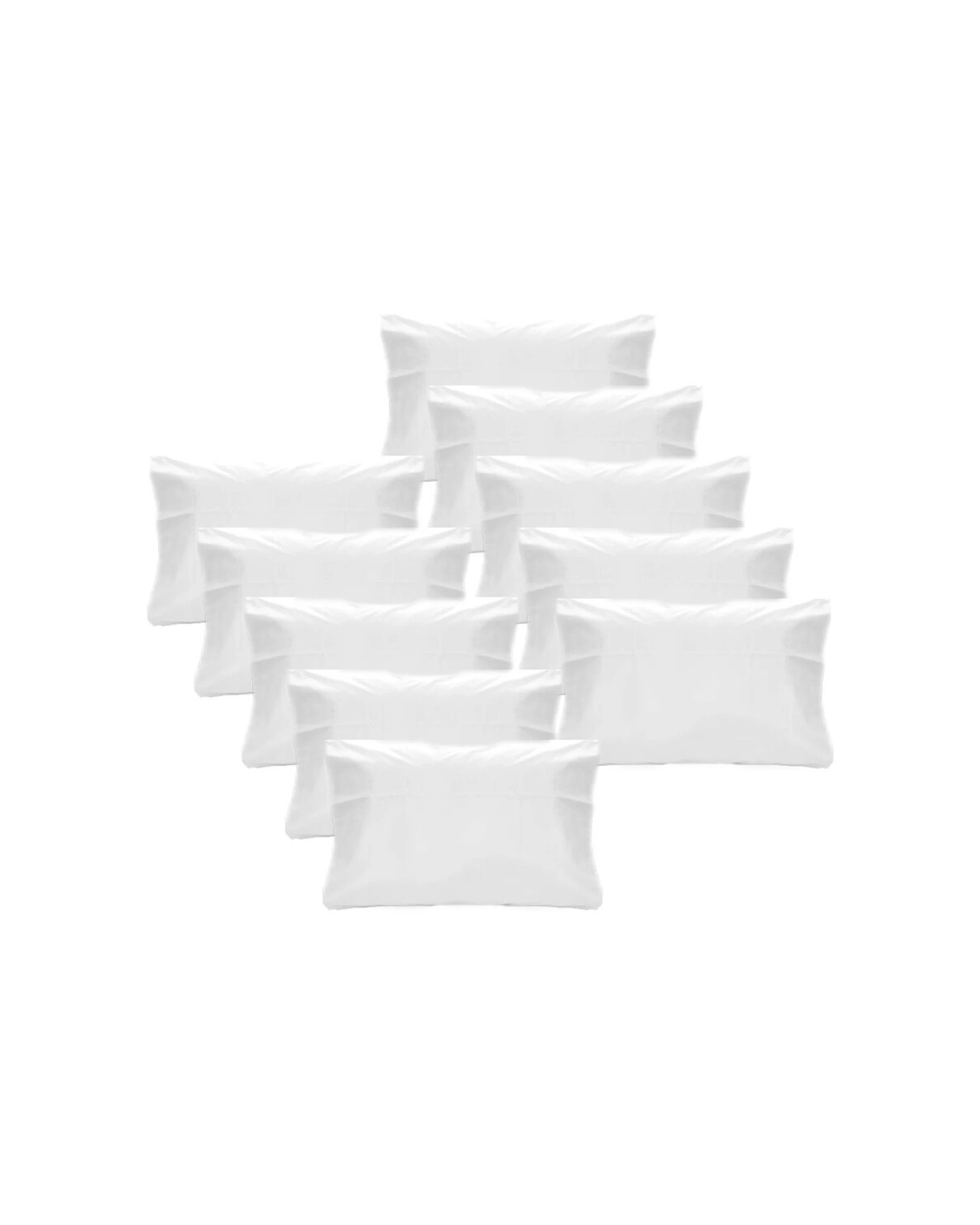 1 Jason Commercial Standard Crisp Pillowcase - 10PK 48x73cm - White, 1 of 1
