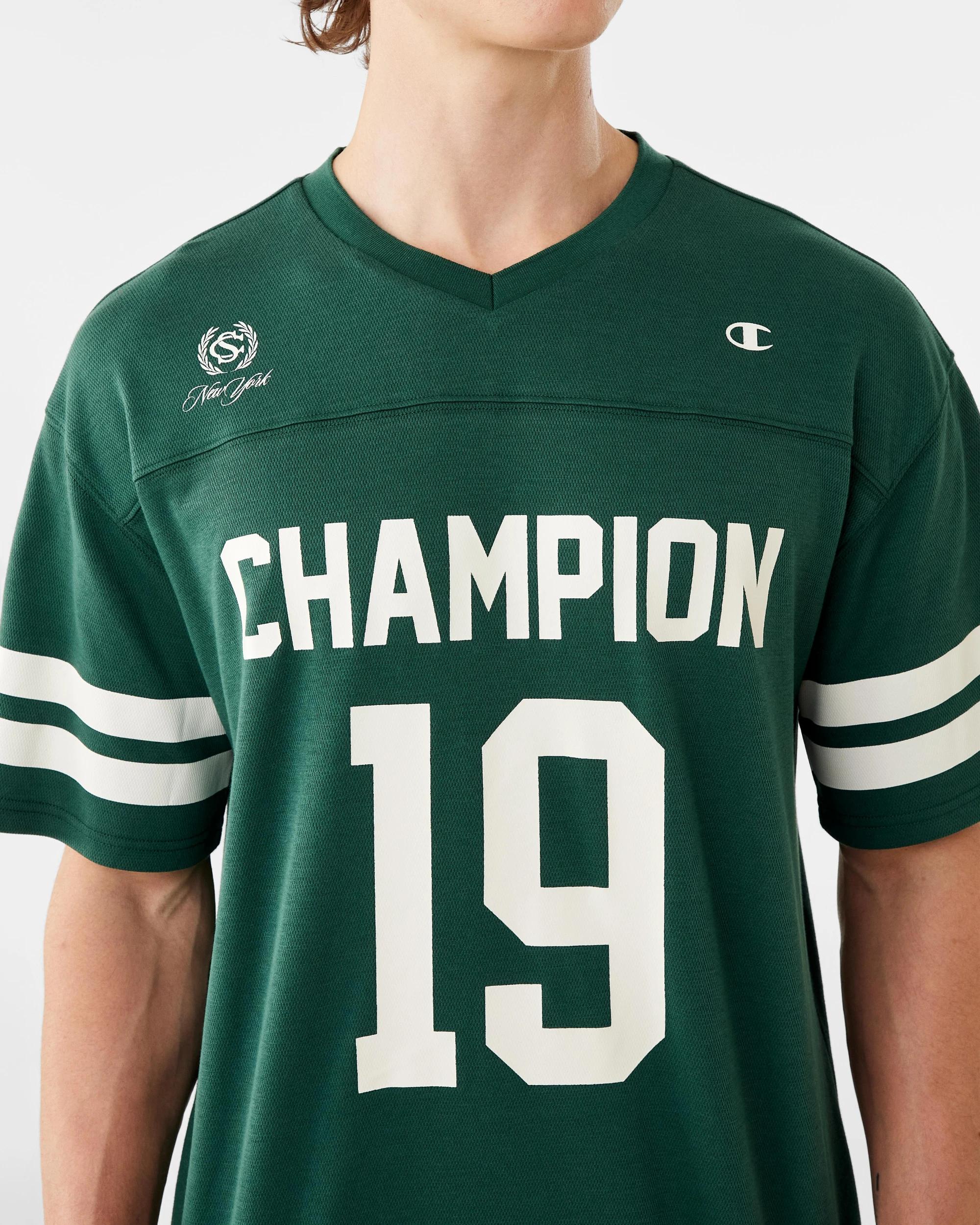 8 Champion Mens Football Jersey Hunt Green, 8 of 10