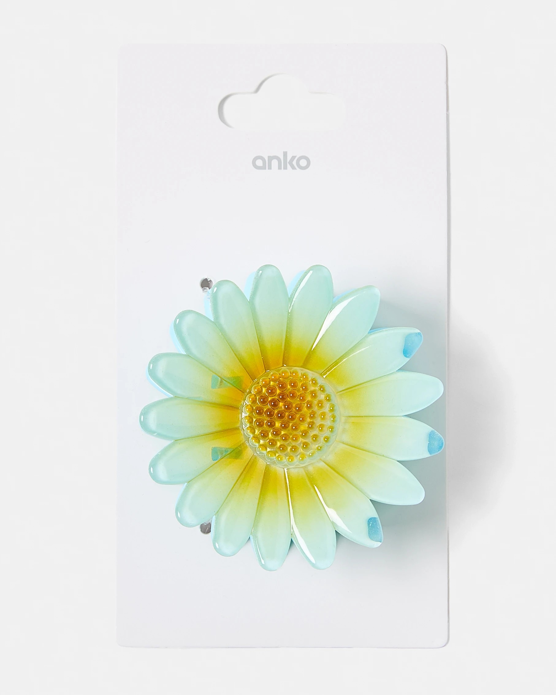 4 Blue Daisy Claw Hair Clip, 4 of 4