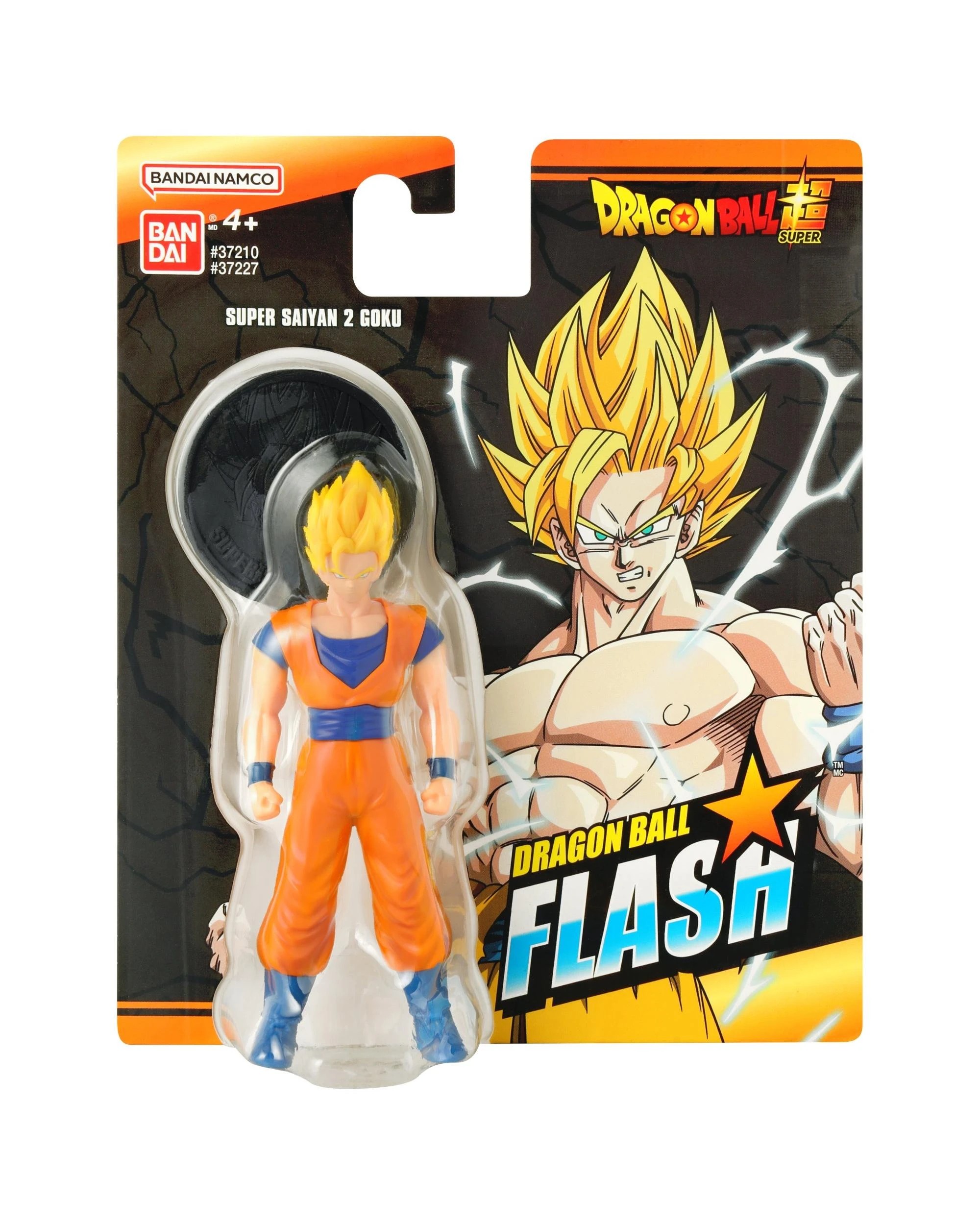 1 Dragon Ball Super Flash Series Super Saiyan 2 Goku Figure, 1 of 4
