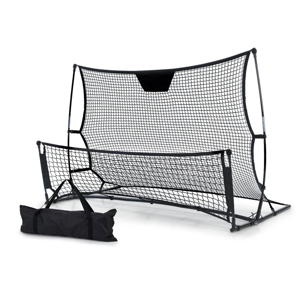 1 Everfit 1.8m Football Soccer Net Portable Goal Net Rebounder Sports Training - Black, 1 of 7