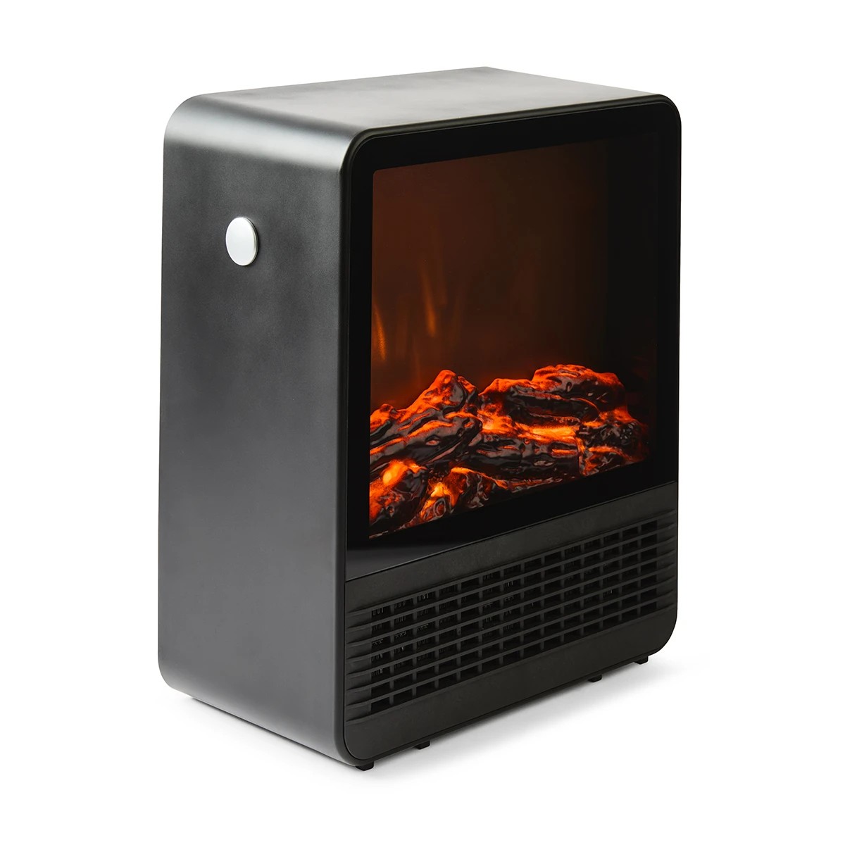 7 Modern Fireplace Heater - Black, 7 of 8