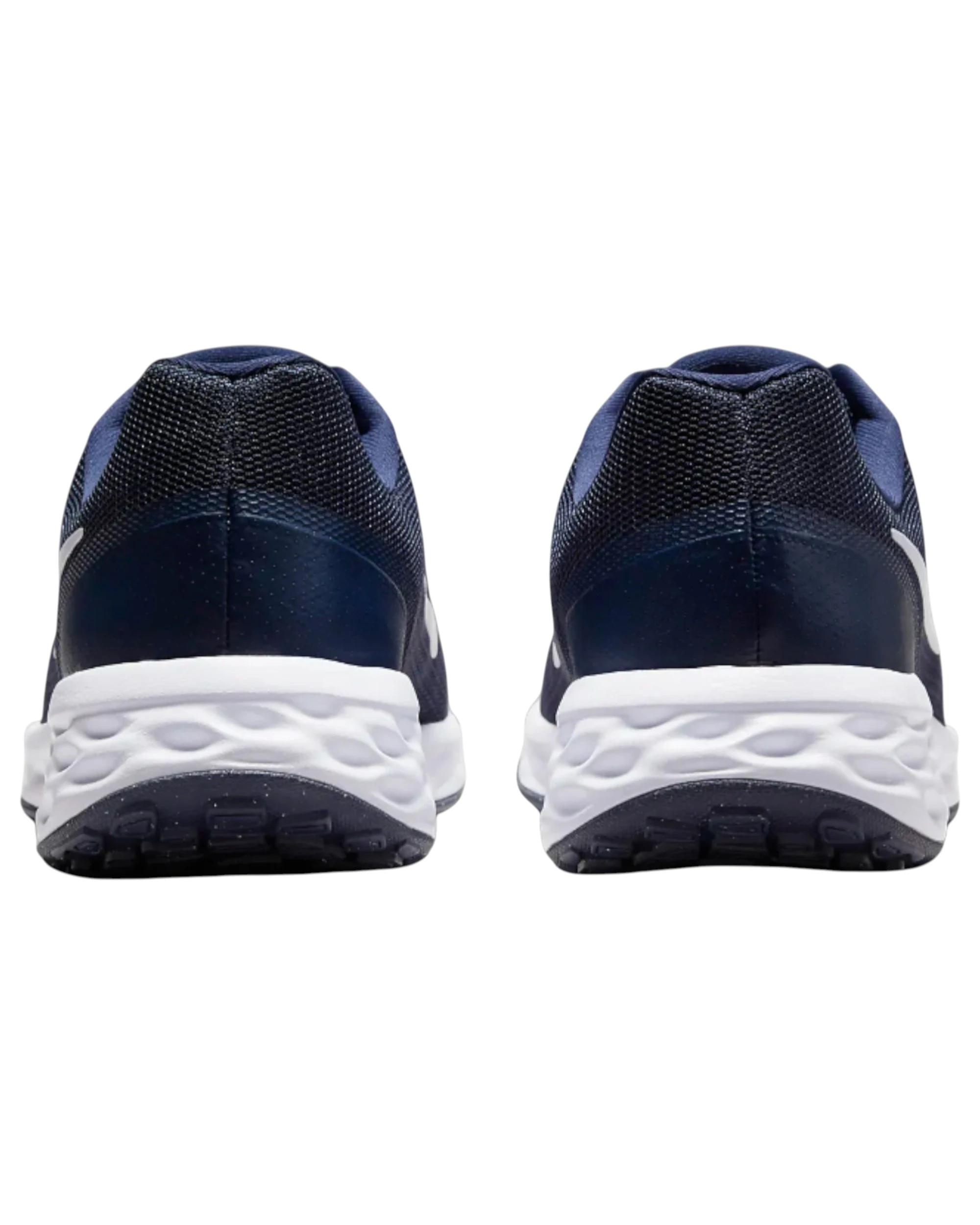 4 Nike Mens Revolution 6 Next Nature Midnight Navy/ White Athletic Running Shoes MIDNIGHT NAVY/ WHITE, 4 of 8