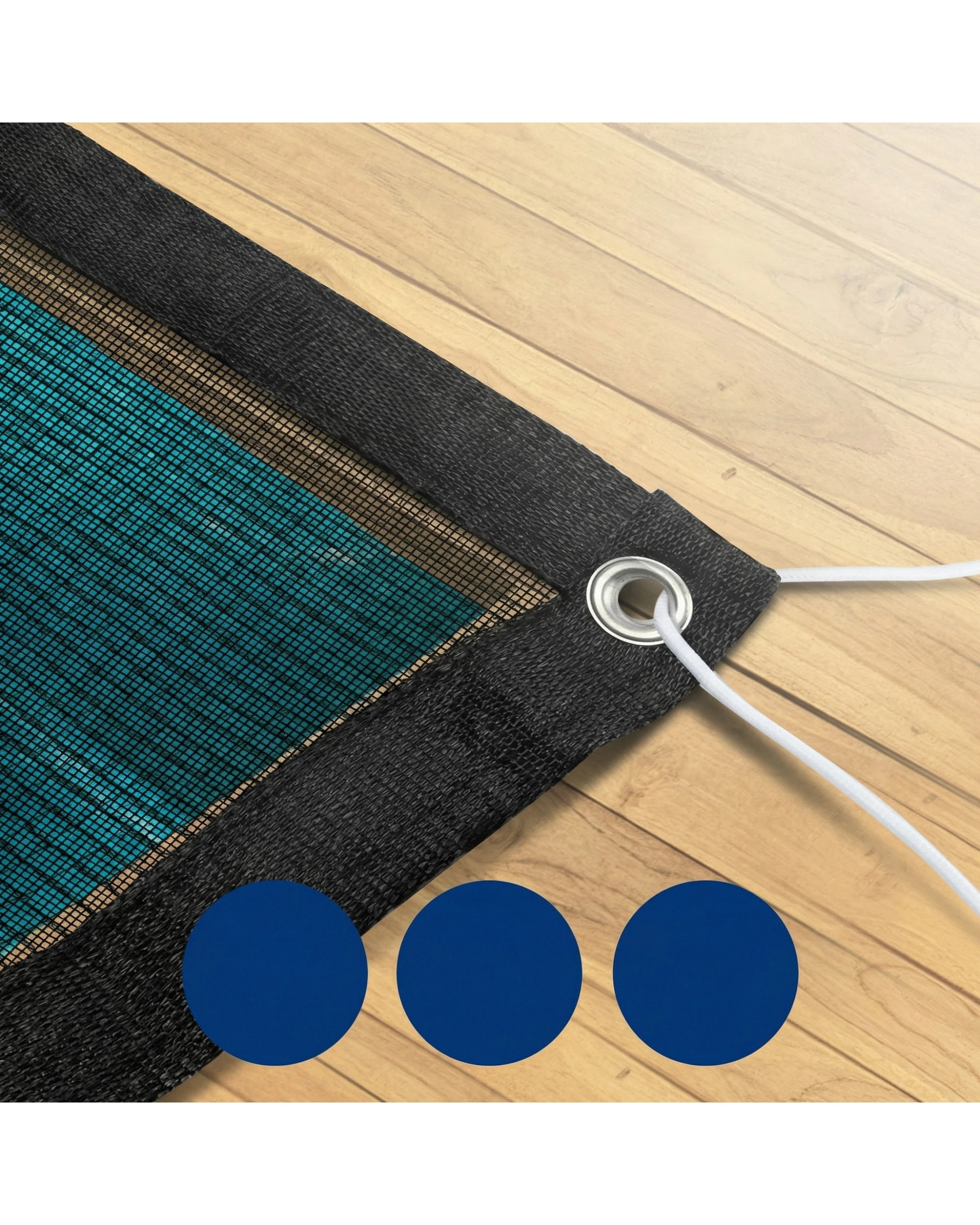 5 HydroActive UV-Resistant Pool Net 3 x 3m - Black, 5 of 6