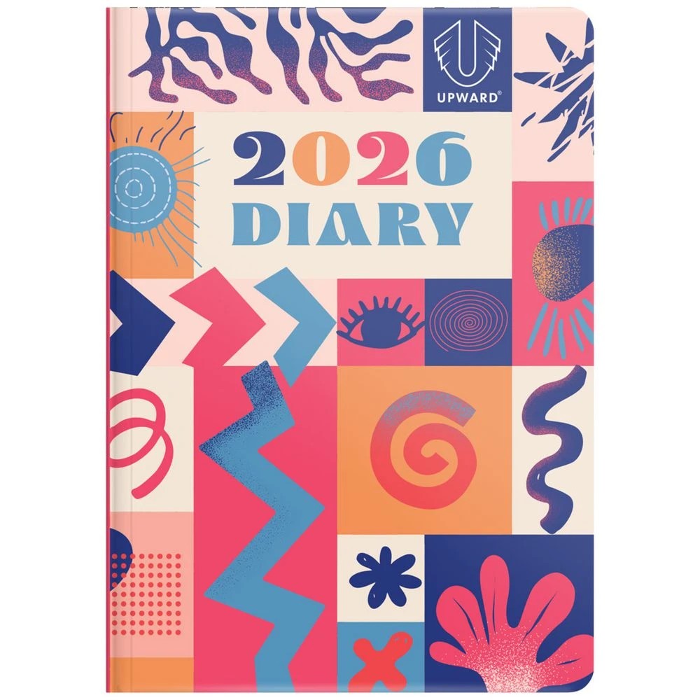 1 Upward B6 Week to View 2026 Fashion Diary, 1 of 6