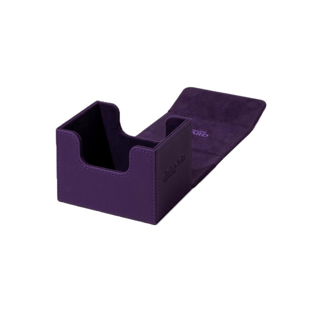 4 Ultimate Guard Sidewinder 100+ Xenoskin Monocolor Deck Box - Purple, 4 of 6