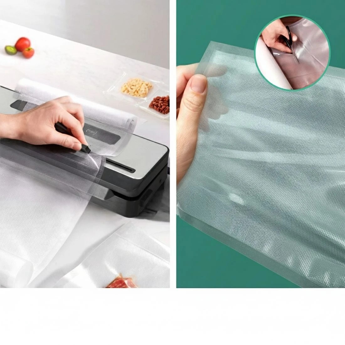 5 Devanti Food Vacuum Sealer Machine Sealing Cutter 4 Modes Storage Bags 4 Rolls - Multi, 5 of 5