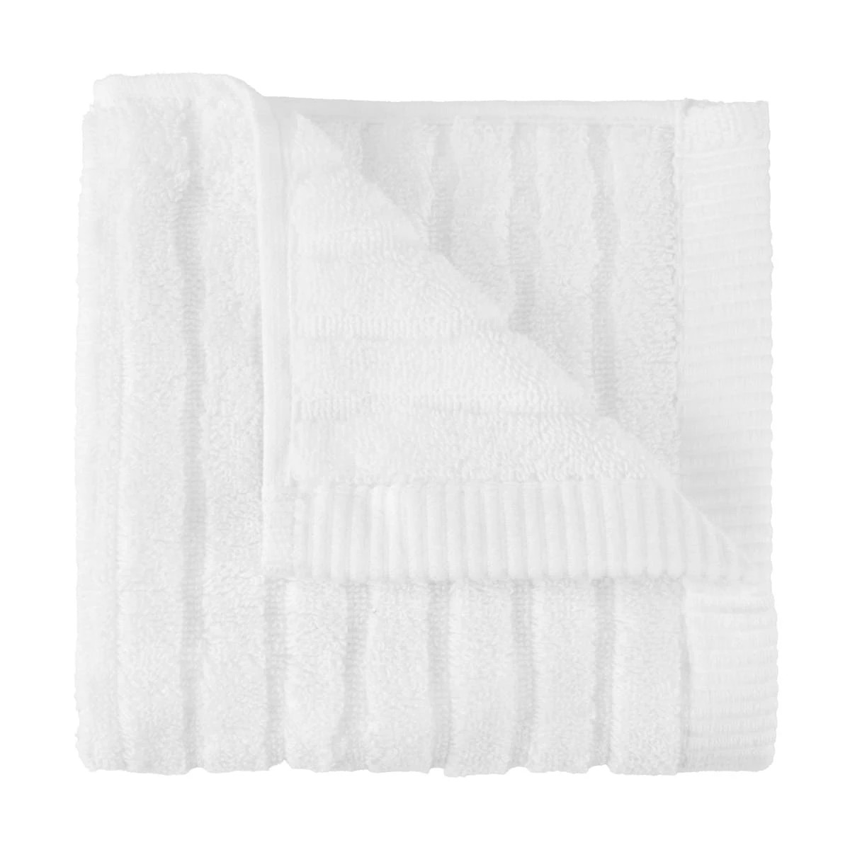 1 Cotton Face Washer - White, 1 of 5