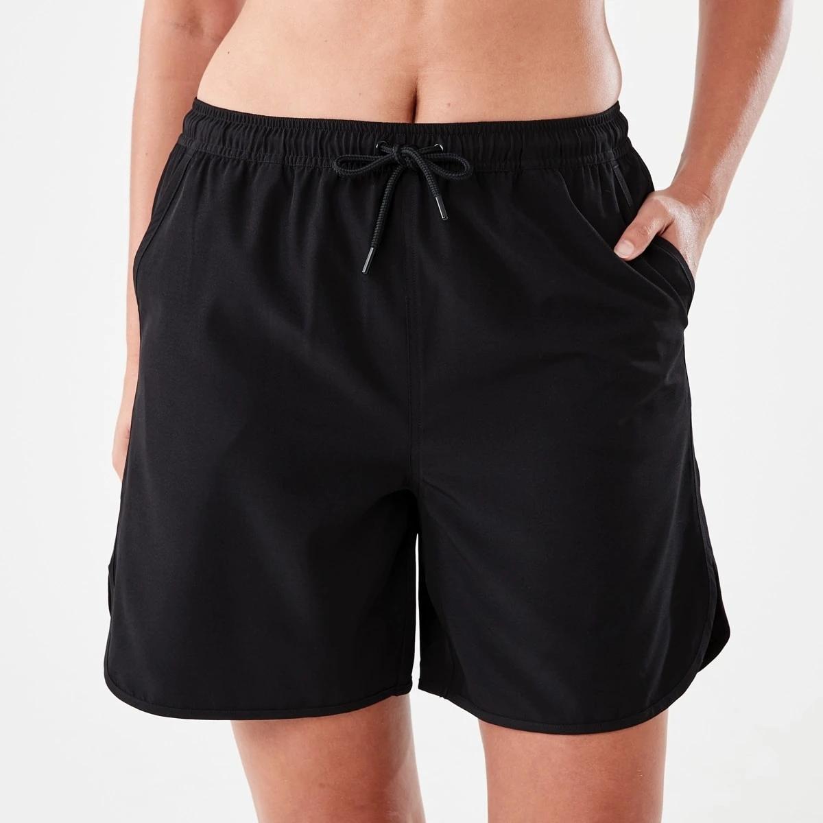 1 Mid Length Boardshorts BLACK, 1 of 7