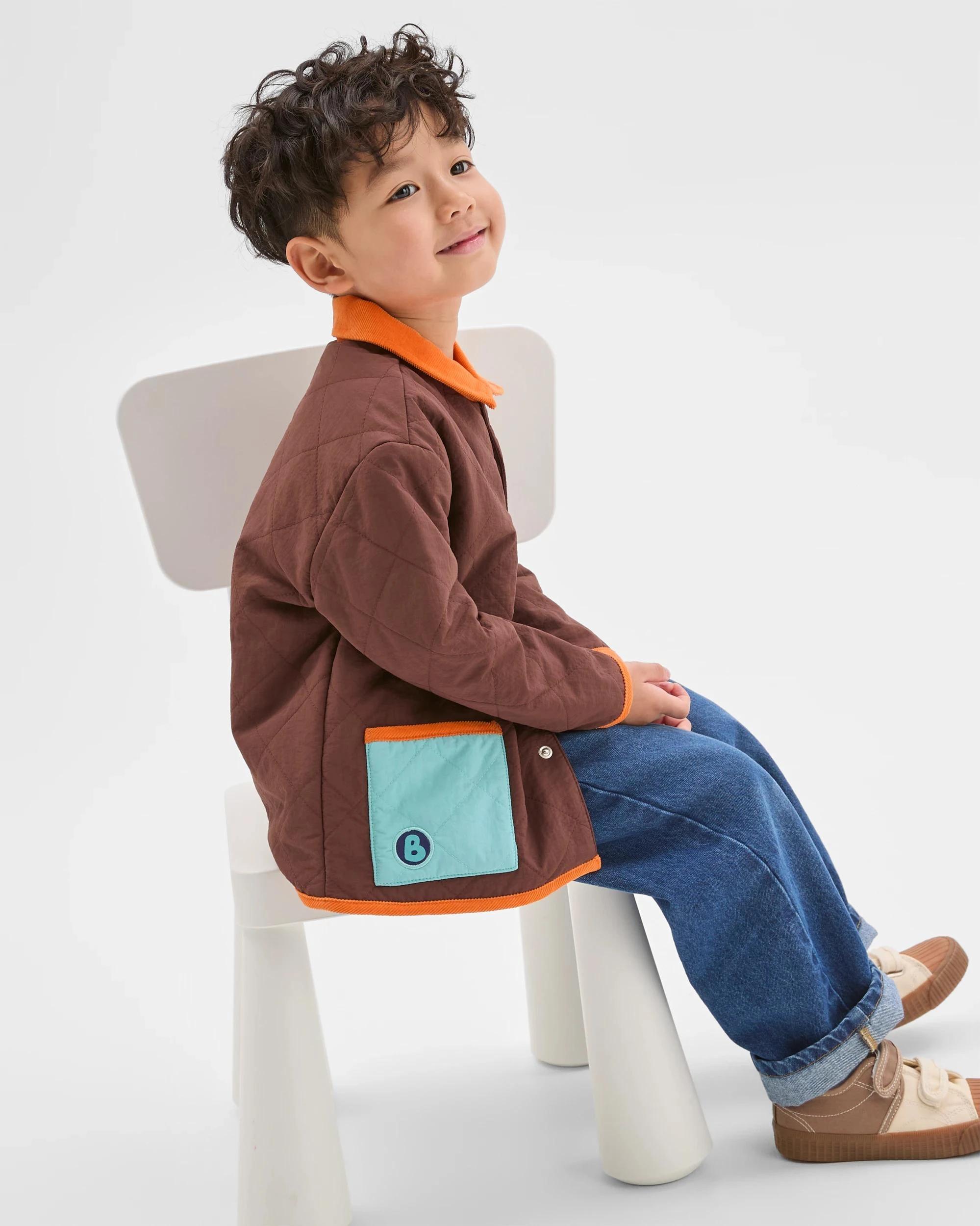 2 Bluey Quilted Jacket MULTI, 2 of 5