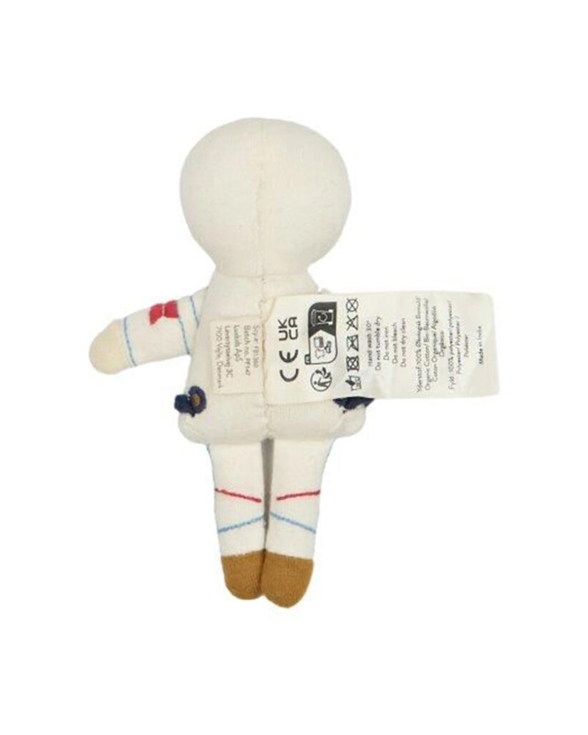 4 Fabelab Organic Soft Cotton Baby Infant Toy Pocket Friend Astronaut 14cm - Multi, 4 of 4