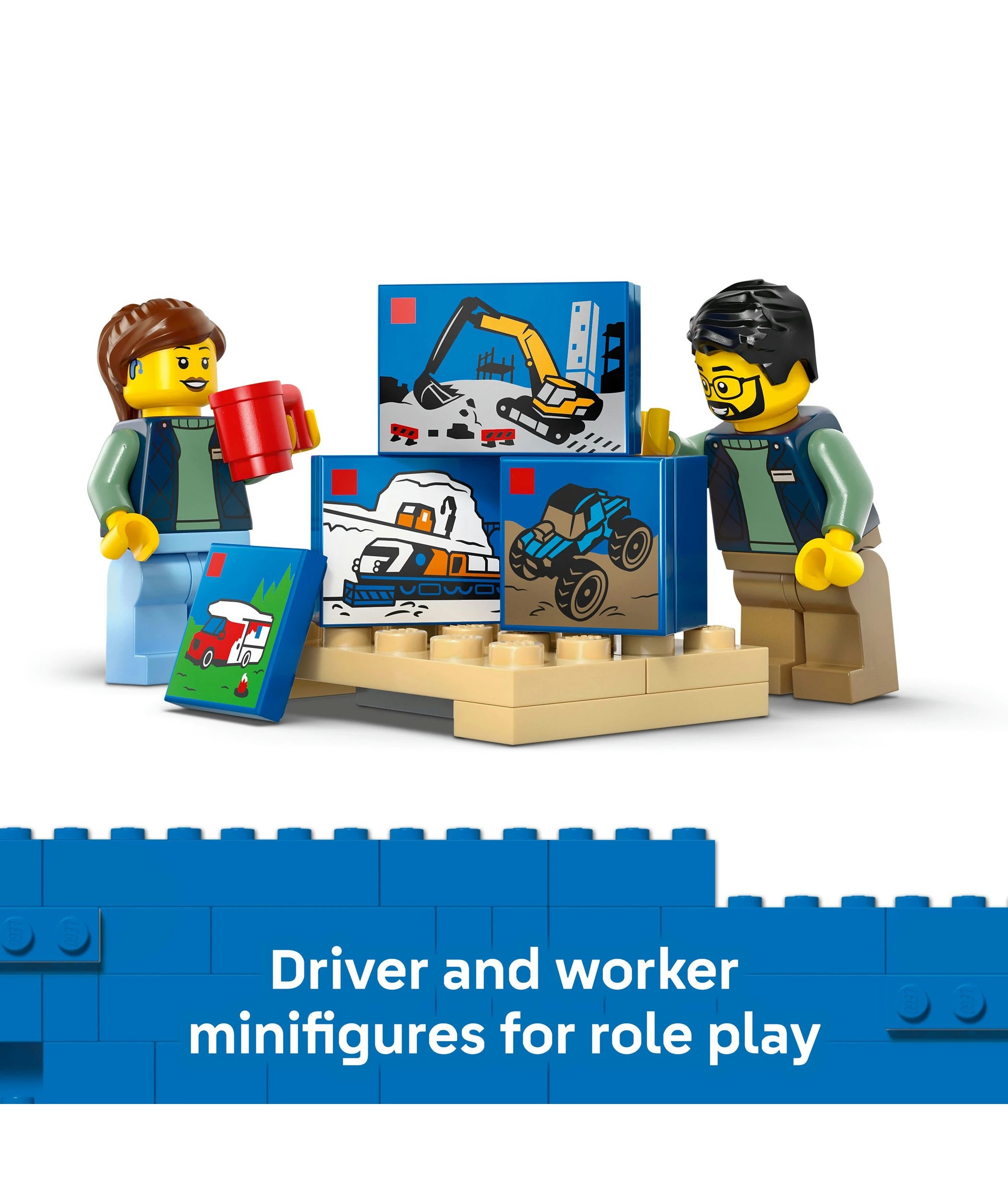 7 LEGO City The LEGO Van 60500, 7 of 10