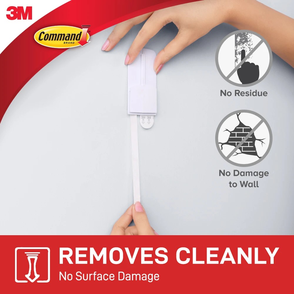 4 3M Command Mounting Hook Jumbo - White, 4 of 5