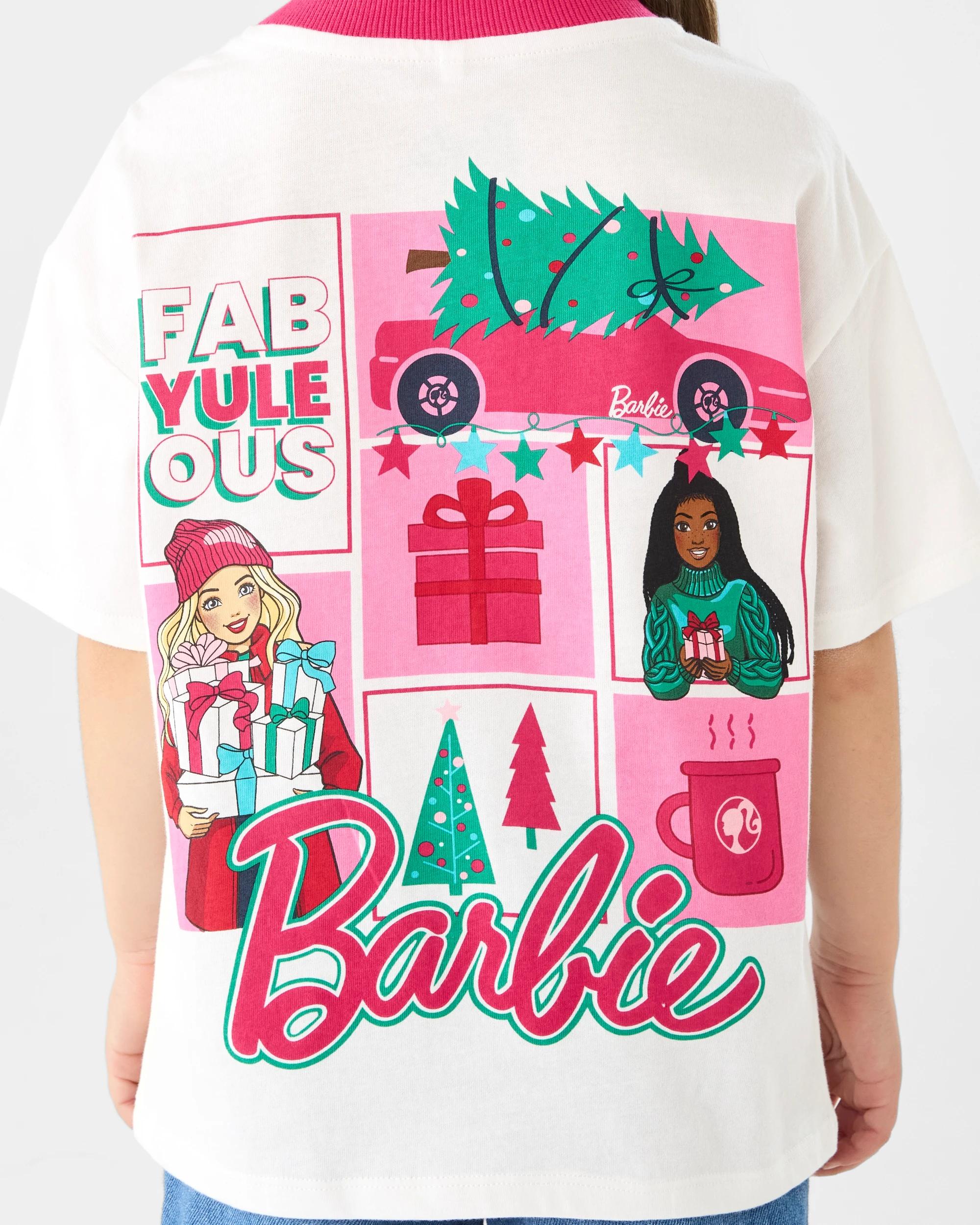 5 Barbie License Christmas T-shirt Barbie, 5 of 7