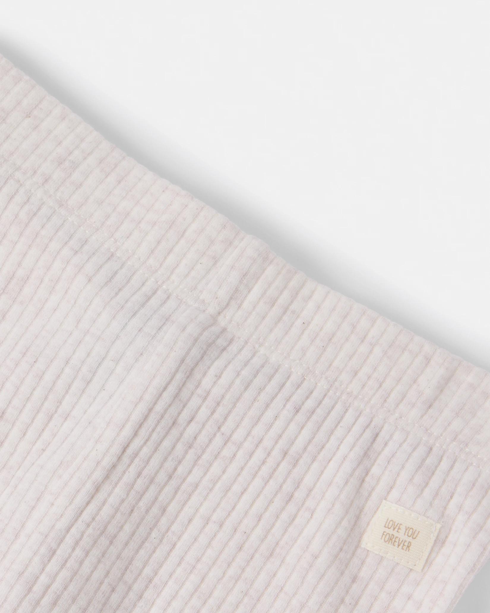 4 3 Pack Cotton Rib Leggings Pnk Mpack, 4 of 5