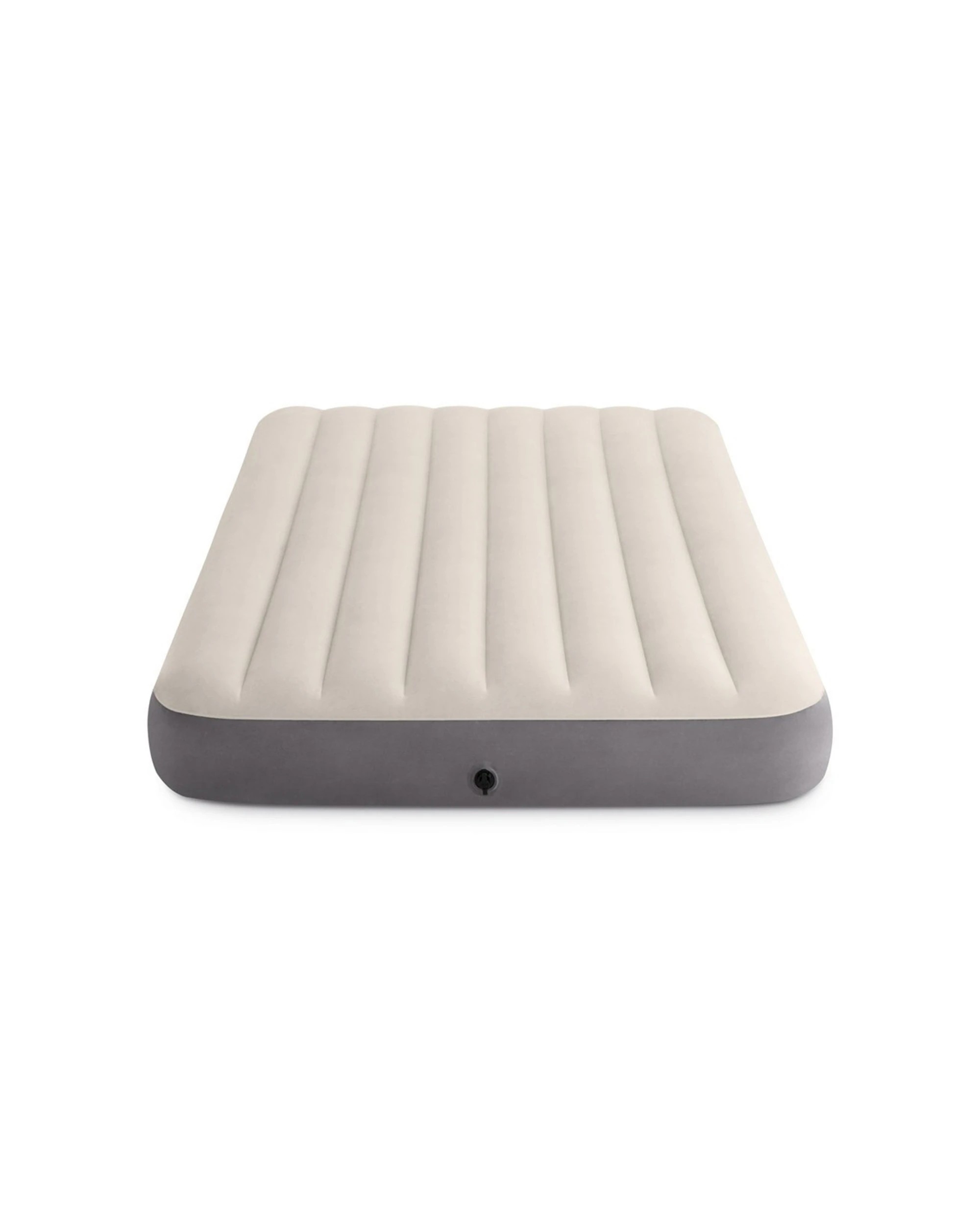 2 INTEX Deluxe Single-High Dura-Beam Airbed Fiber-Tech Construction - Single Bed - Beige, 2 of 3