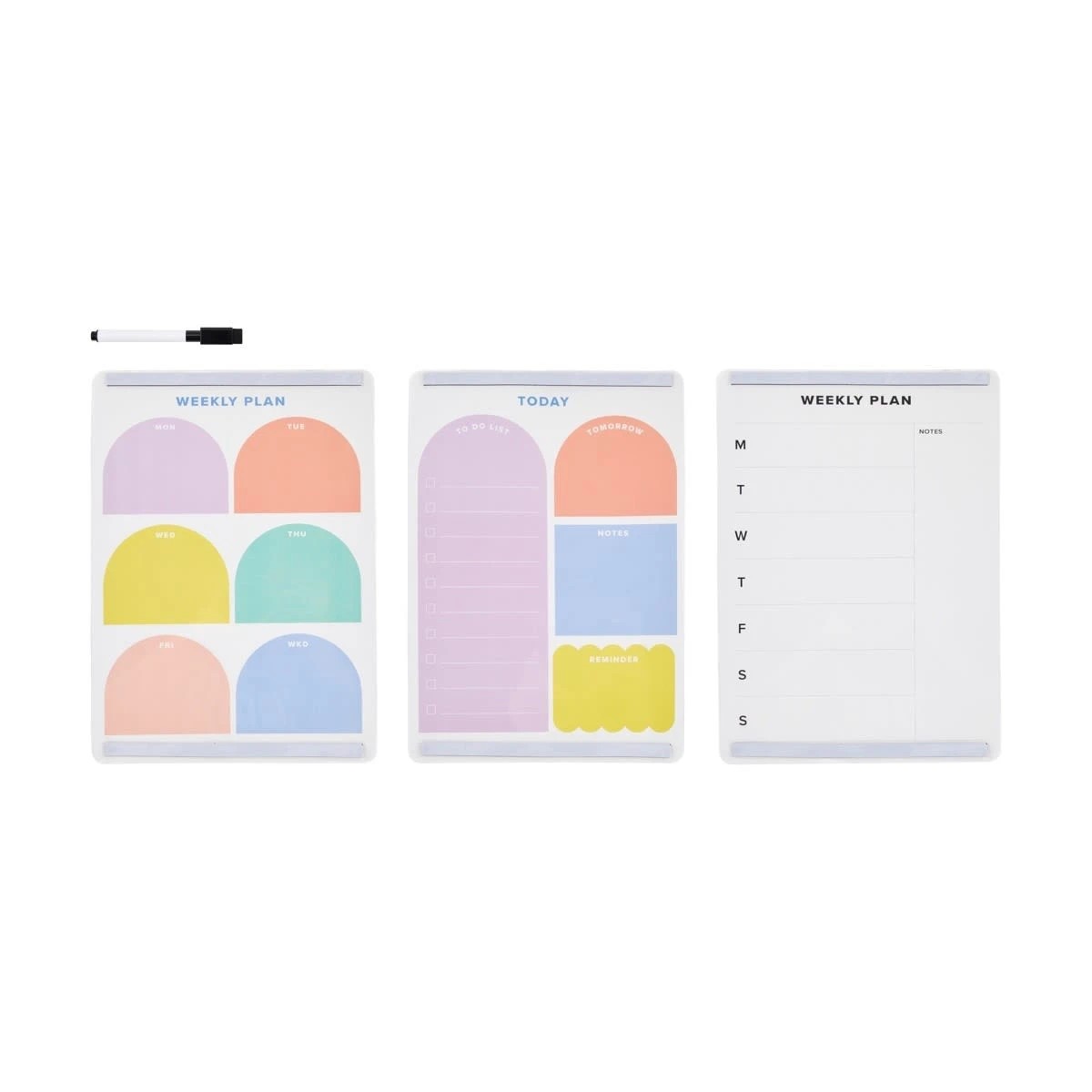 2 A4 Magnetic Transparent Memo Board, 2 of 6