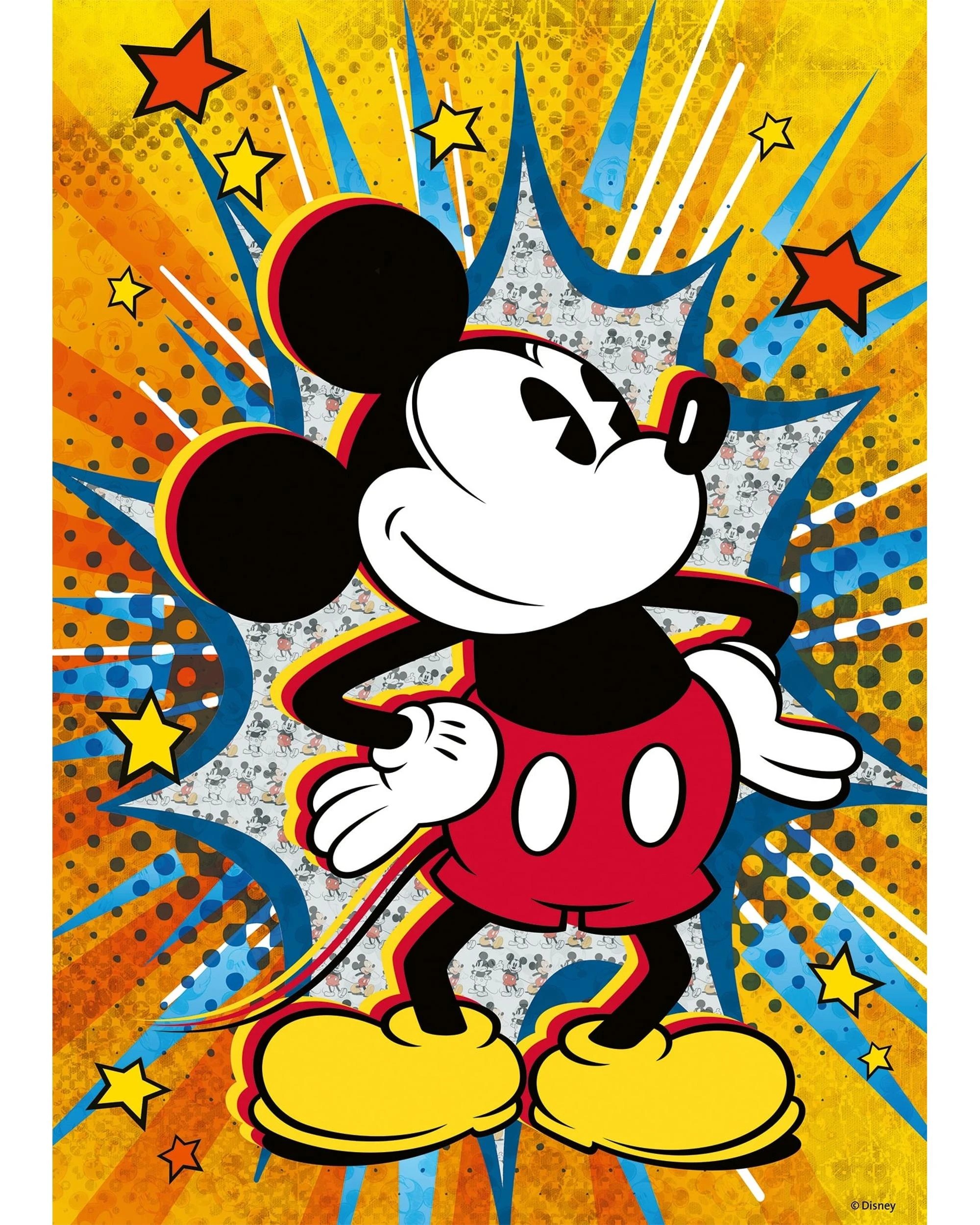 3 Ravensburger Disney Retro Mickey 1000 Piece Puzzle, 3 of 3