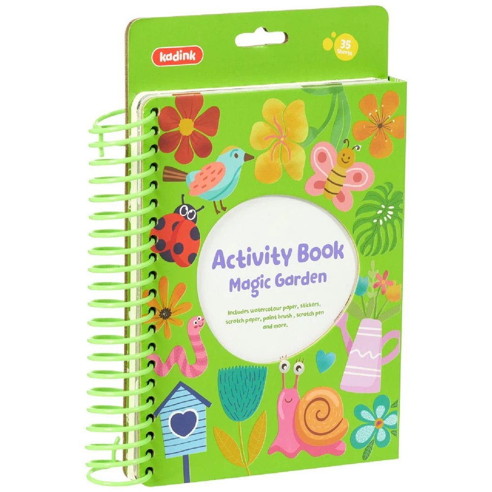 2 Kadink Activity Book Magic Garden, 2 of 10