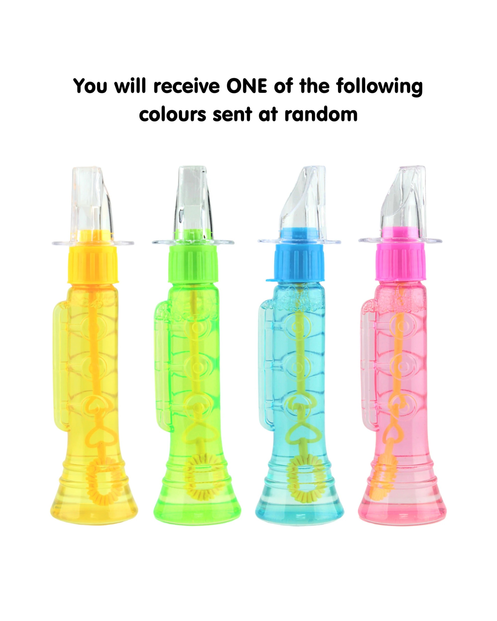 2 Durmaz Musical Flute Bubble Bottle Assorted - Assorted, 2 of 3