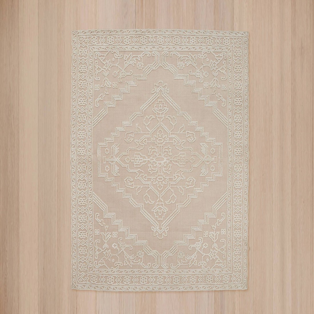 5 Lily Rug - Beige, Extra Large - 270cm x 180cm, 5 of 7