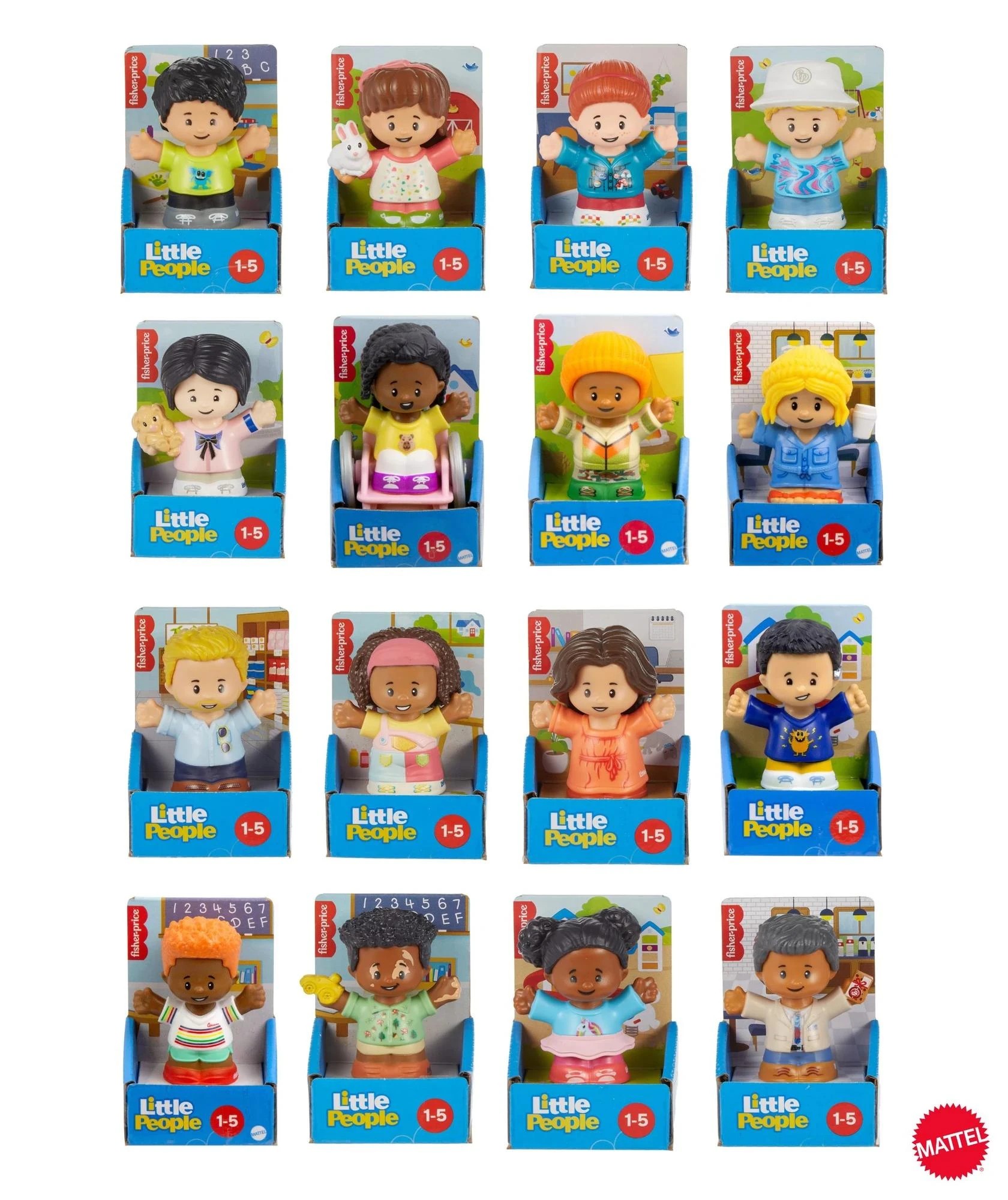 1 Fisher-Price Little People Single Figure, Assorted, 1 of 2