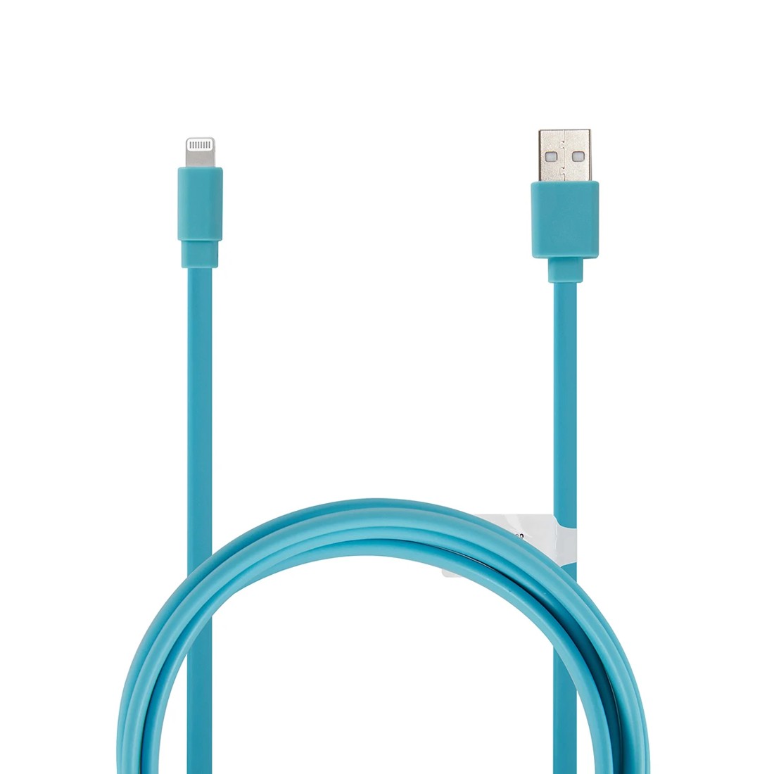 1 Lightning Cable - 1m Noodle Aqua, 1 of 4