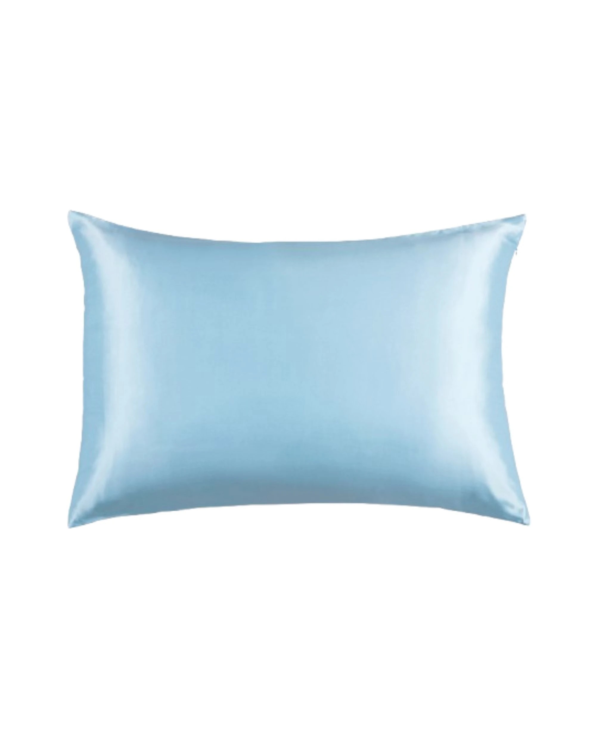 1 Gioia Casa Mulberry Silk Pillowcase Soft Hypoallergenic - Sky Blue, 1 of 4