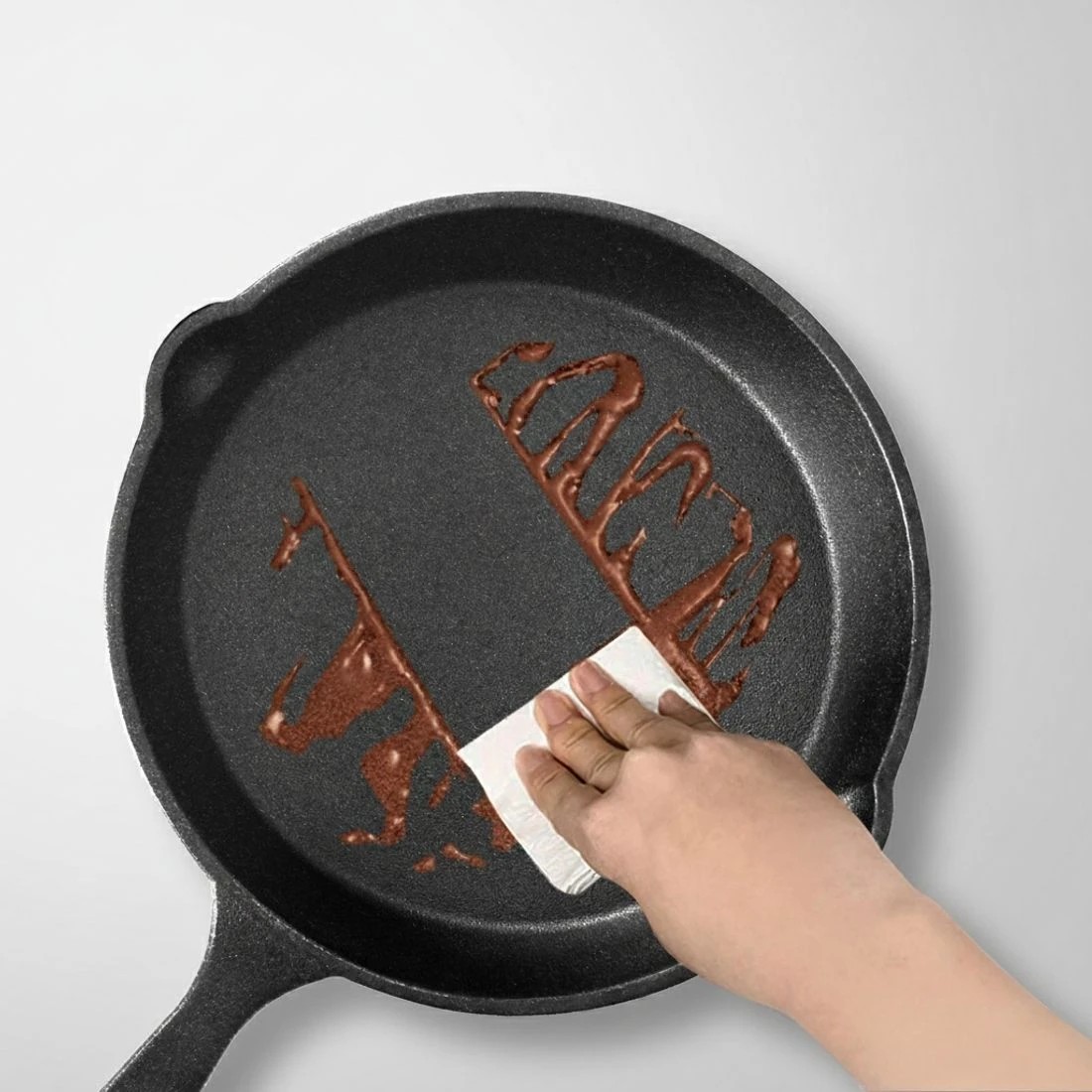 4 5-star chef Frying Pan Cast Iron 3PCS - Black, 4 of 6
