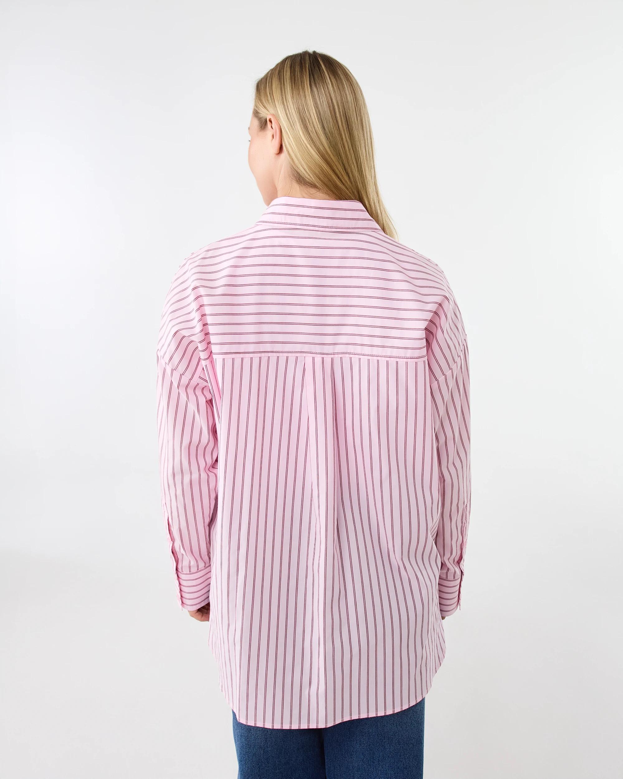 4 Long Sleeve Oversized Stripe Shirt Balle Strp, 4 of 10
